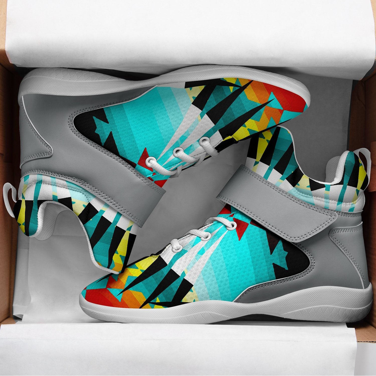 Ribbonwork Bustles Ipottaa Basketball / Sport High Top Shoes 49 Dzine