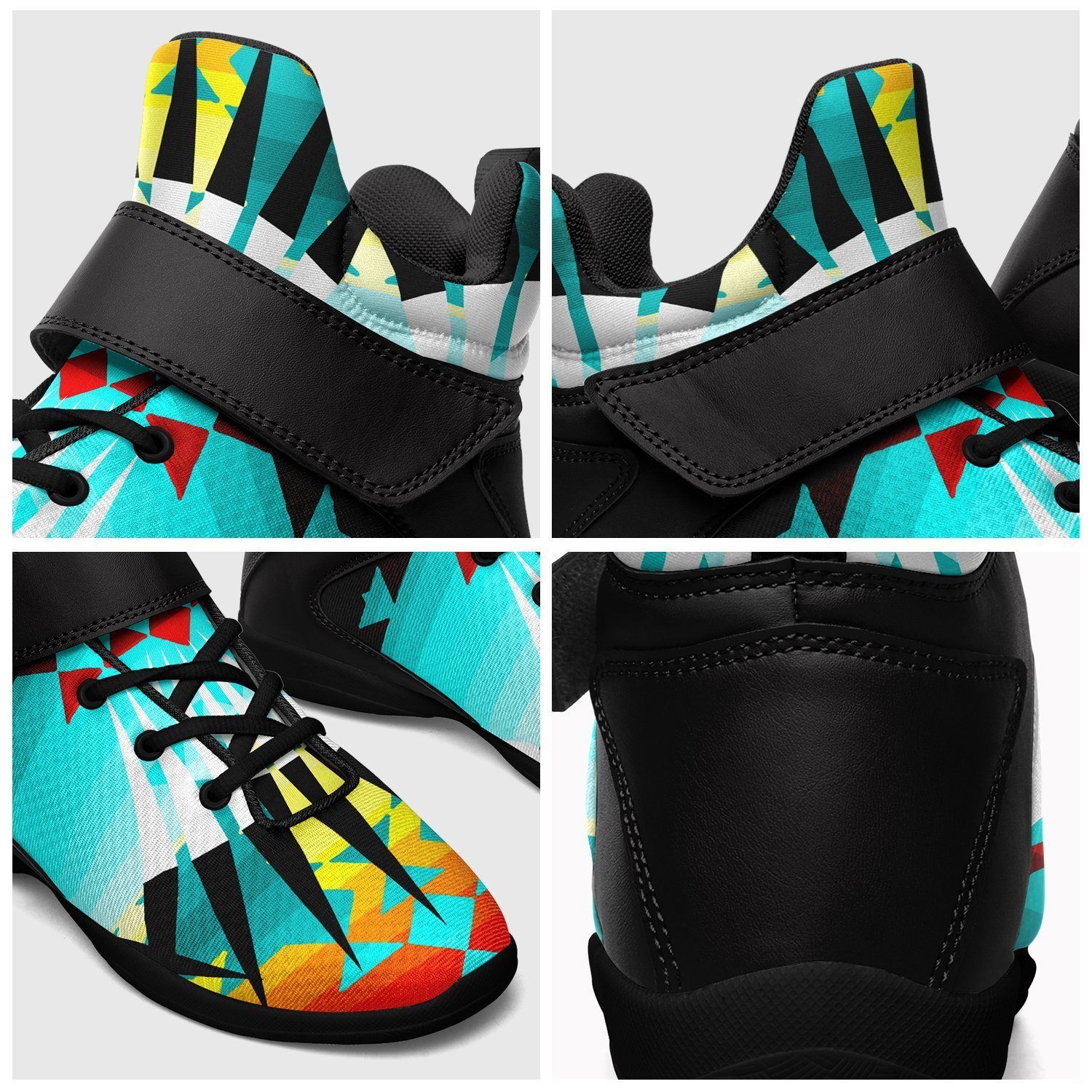 Ribbonwork Bustles Kid's Ipottaa Basketball / Sport High Top Shoes 49 Dzine