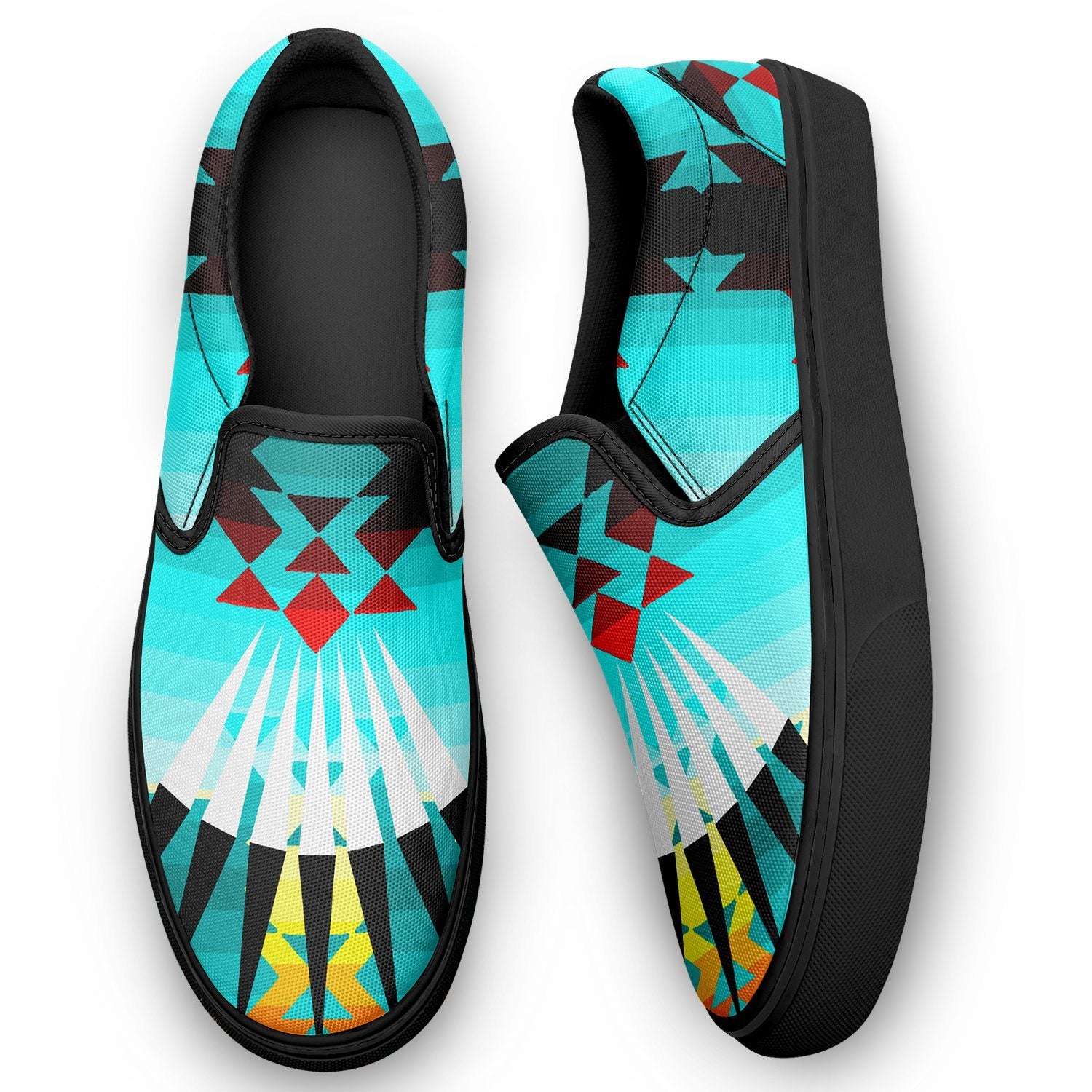 Ribbonwork Bustles Otoyimm Canvas Slip On Shoes 49 Dzine