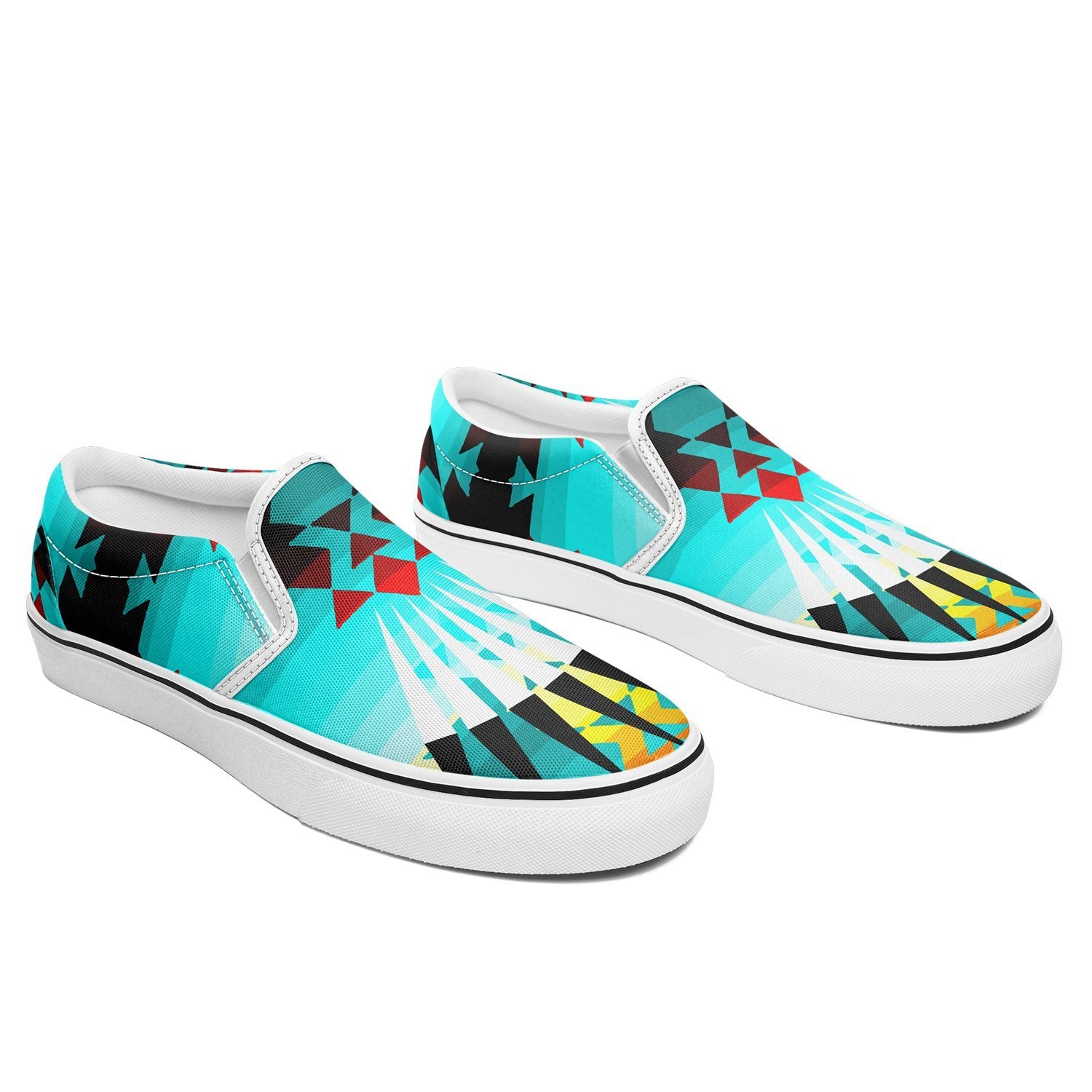 Ribbonwork Bustles Otoyimm Canvas Slip On Shoes 49 Dzine