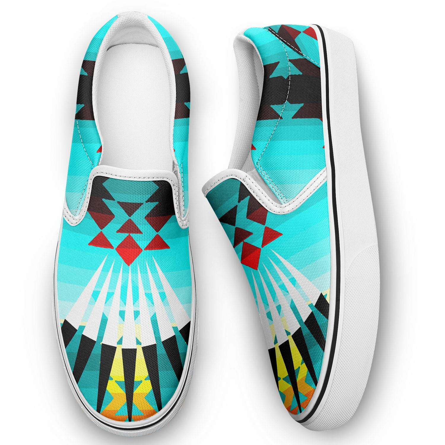 Ribbonwork Bustles Otoyimm Canvas Slip On Shoes 49 Dzine