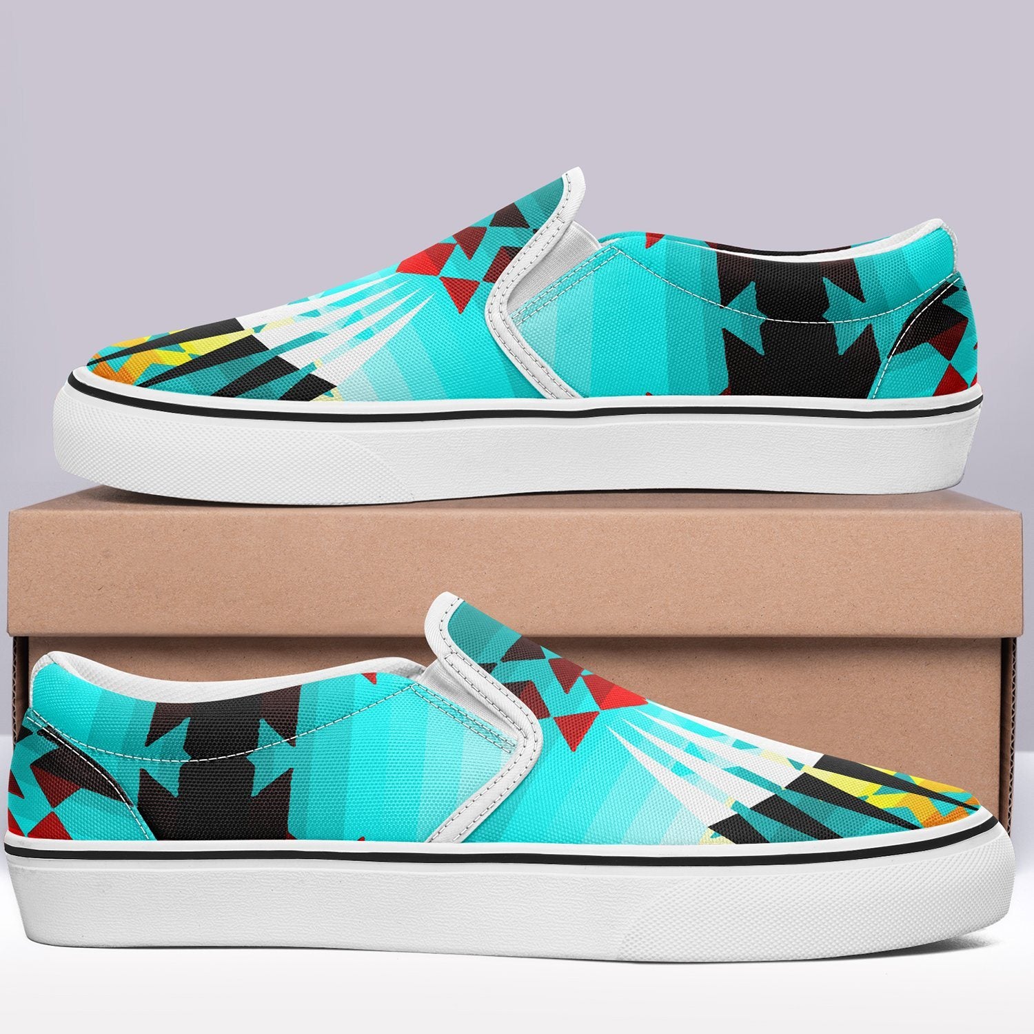 Ribbonwork Bustles Otoyimm Canvas Slip On Shoes 49 Dzine