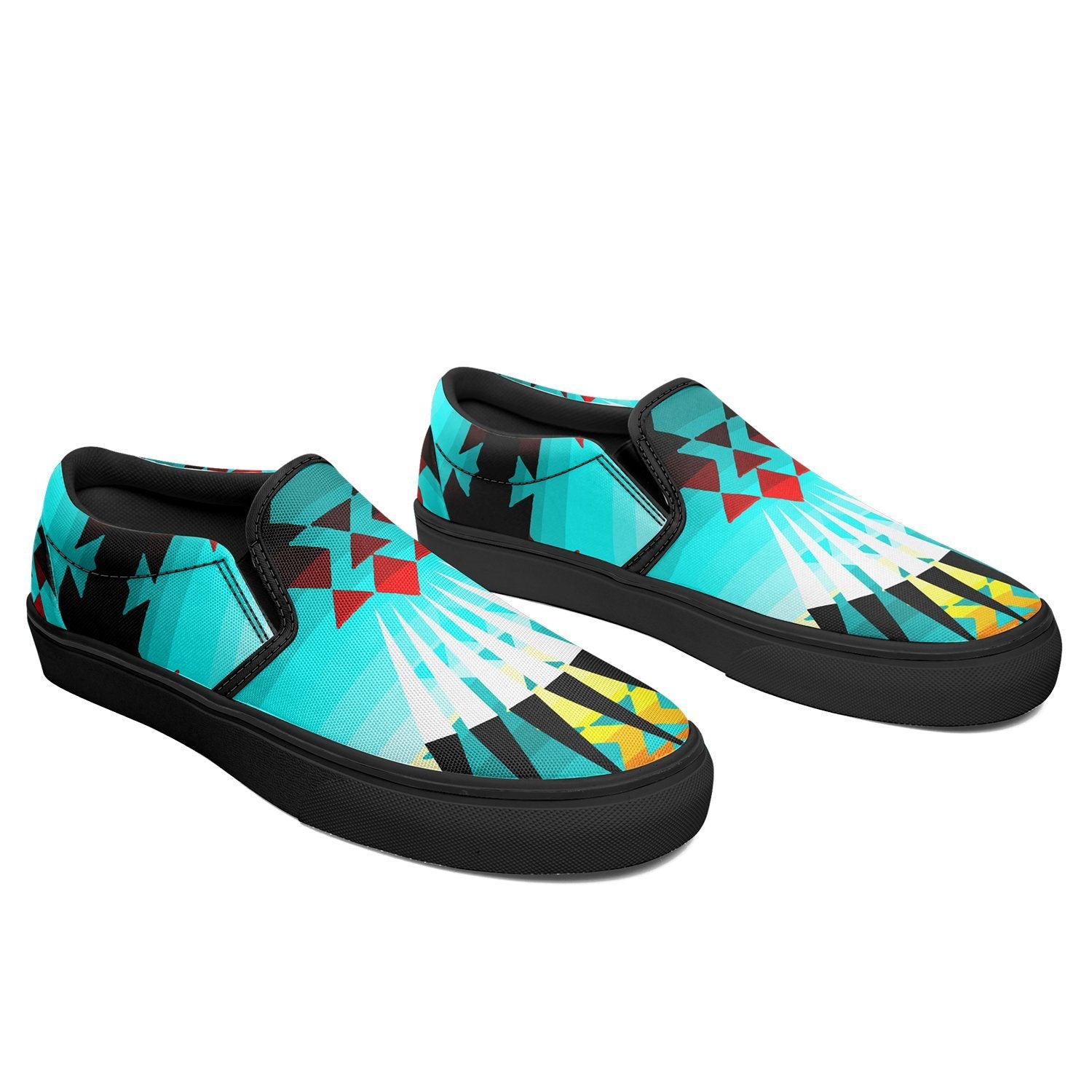 Ribbonwork Bustles Otoyimm Canvas Slip On Shoes 49 Dzine