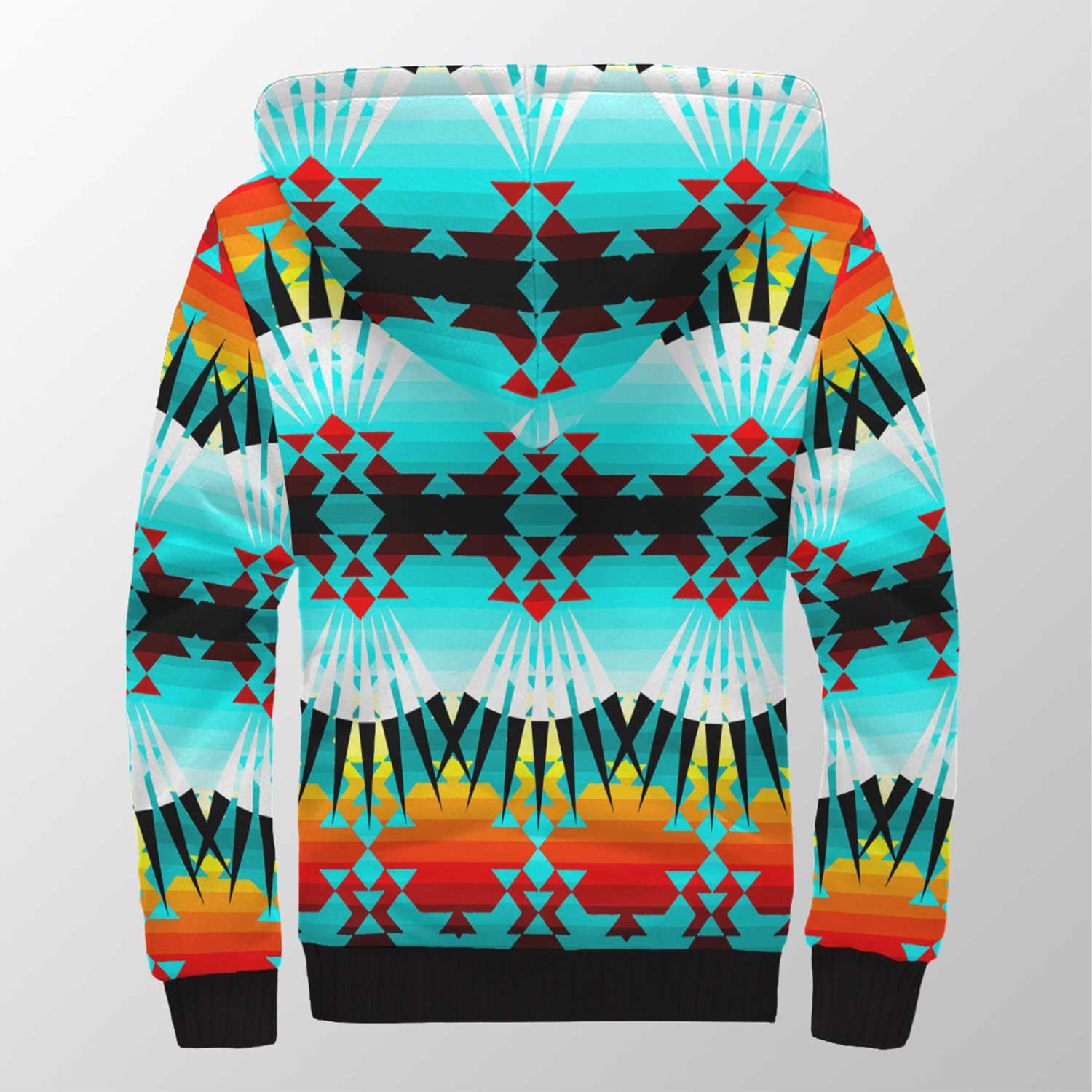 Ribbonwork Bustles Sherpa Hoodie 49 Dzine