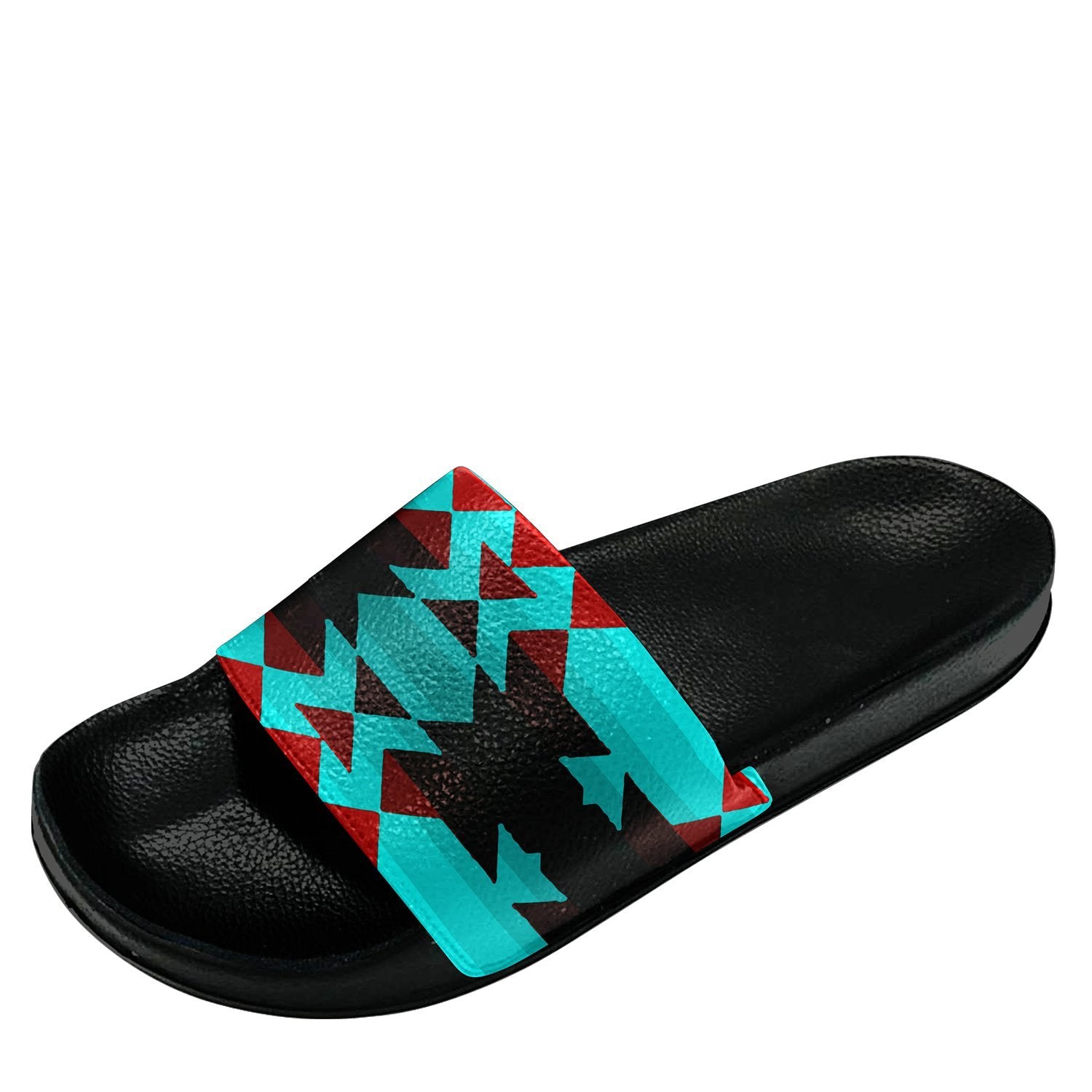 Ribbonwork Bustles Slide Sandals 49 Dzine