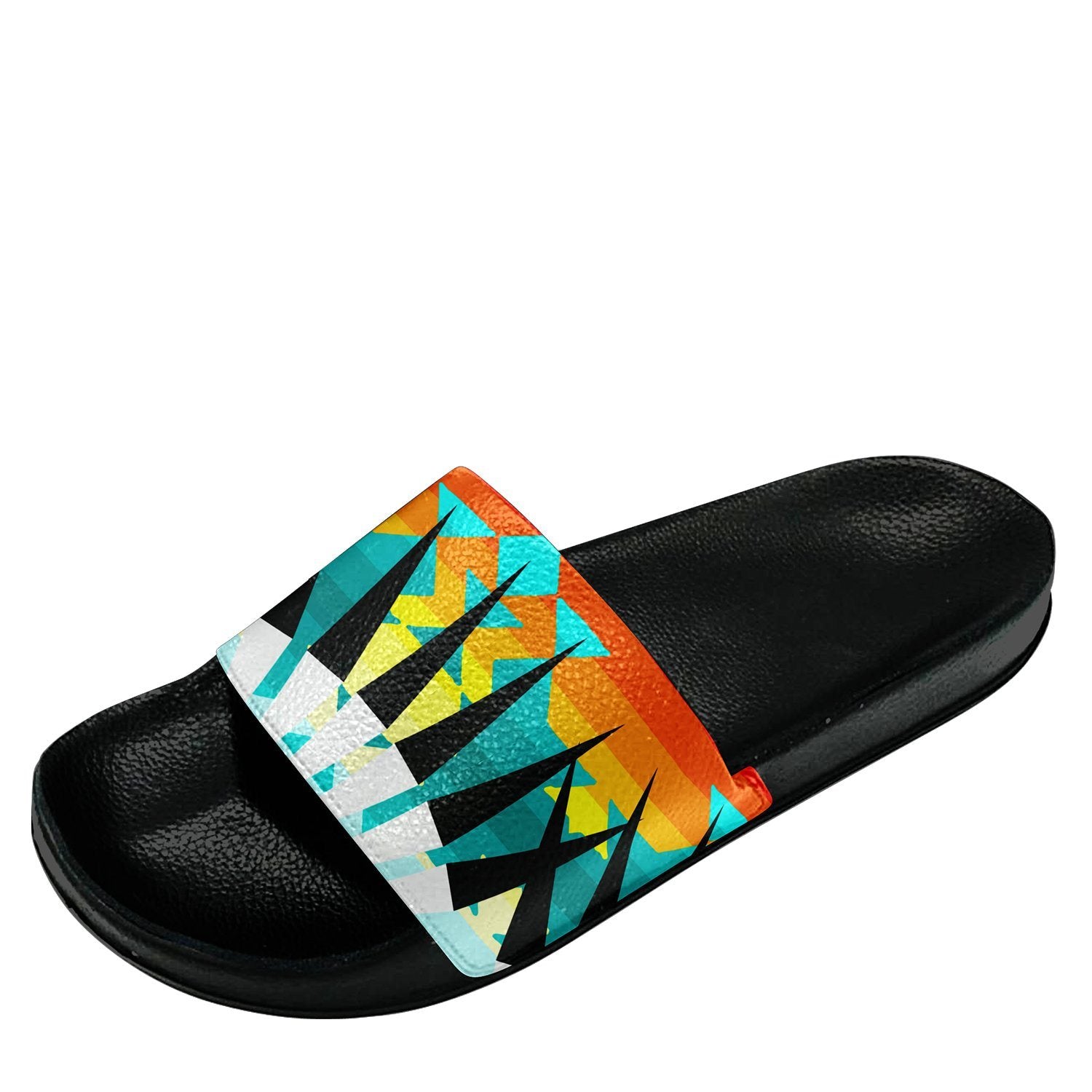 Ribbonwork Bustles Slide Sandals 49 Dzine