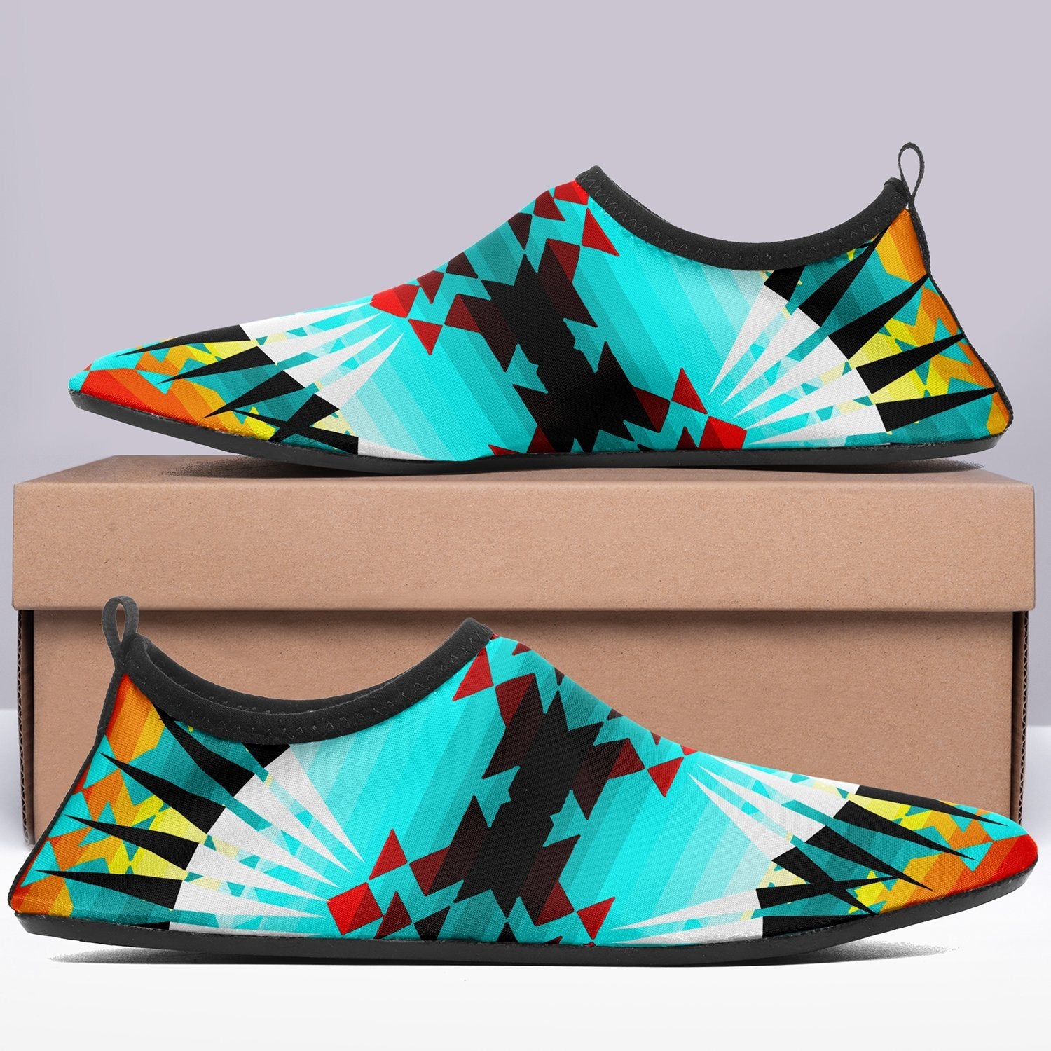 Ribbonwork Bustles Sockamoccs Slip On Shoes 49 Dzine