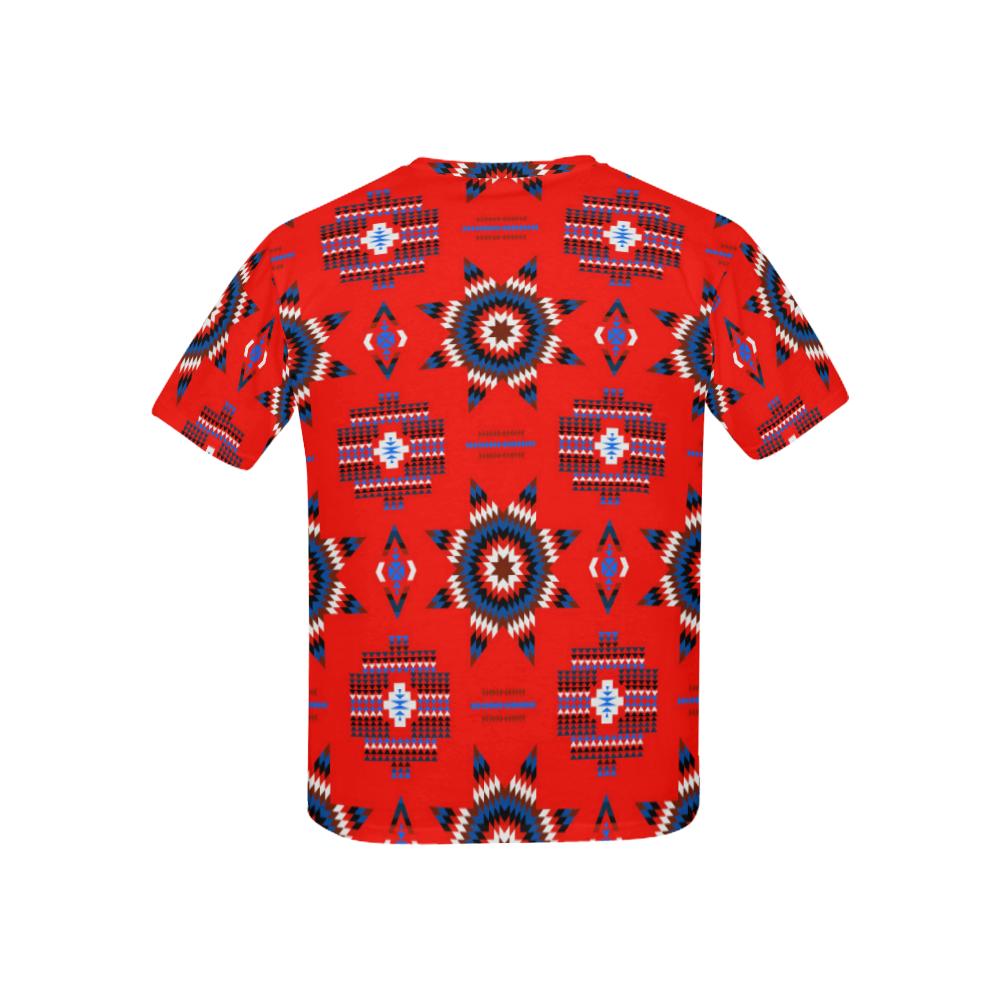 Rising Star Blood Moon Kids' All Over Print T-shirt (USA Size) (Model T40) All Over Print T-shirt for Kid (T40) e-joyer