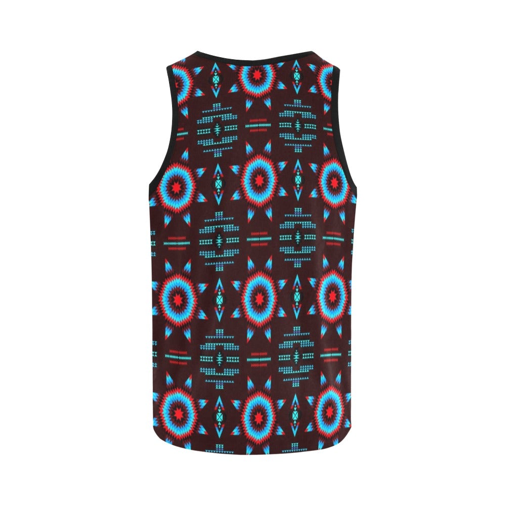 Rising Star Corn Moon All Over Print Tank Top for Women (Model T43) All Over Print Tank Top for Women (T43) e-joyer