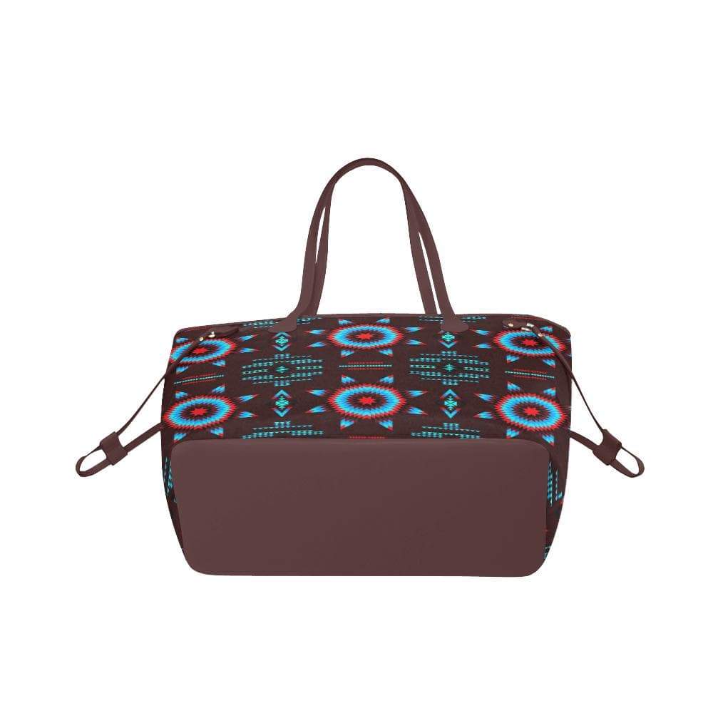 Rising Star Corn Moon Clover Canvas Tote Bag (Model 1661) Clover Canvas Tote Bag (1661) e-joyer