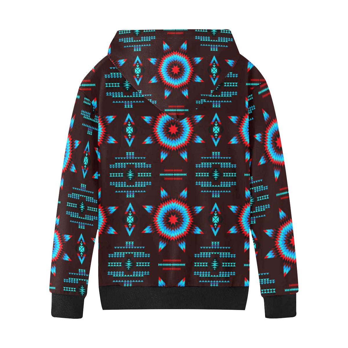 Rising Star Corn Moon Kids' All Over Print Hoodie (Model H38) Kids' AOP Hoodie (H38) e-joyer