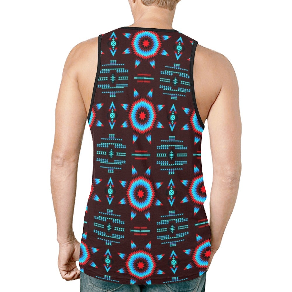 Rising Star Corn Moon New All Over Print Tank Top for Men (Model T46) New All Over Print Tank Top for Men (T46) e-joyer