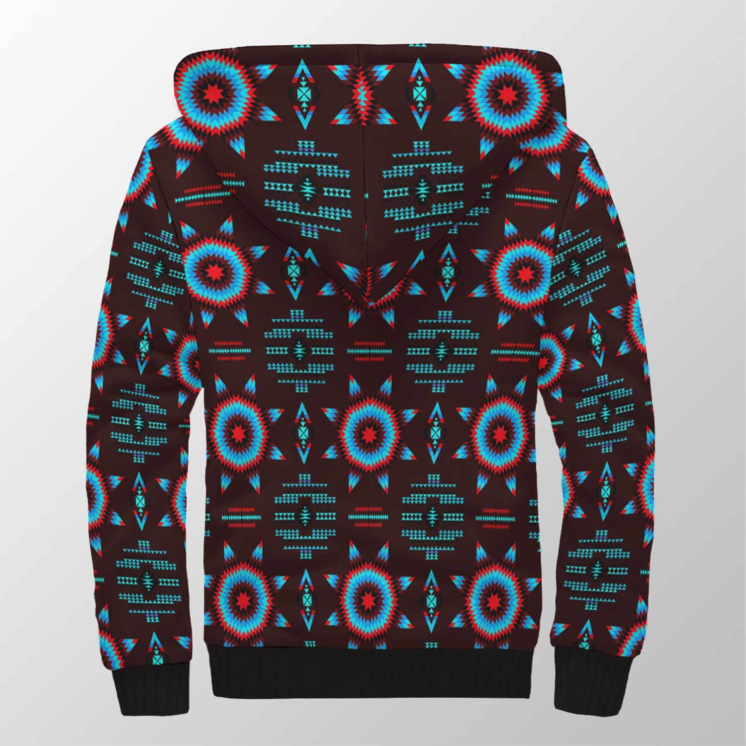 Rising Star Corn Moon Sherpa Hoodie 49 Dzine