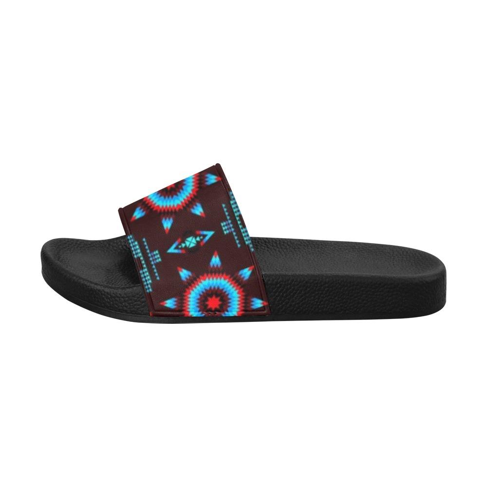 Rising Star Corn Moon Women's Slide Sandals (Model 057) Women's Slide Sandals (057) e-joyer
