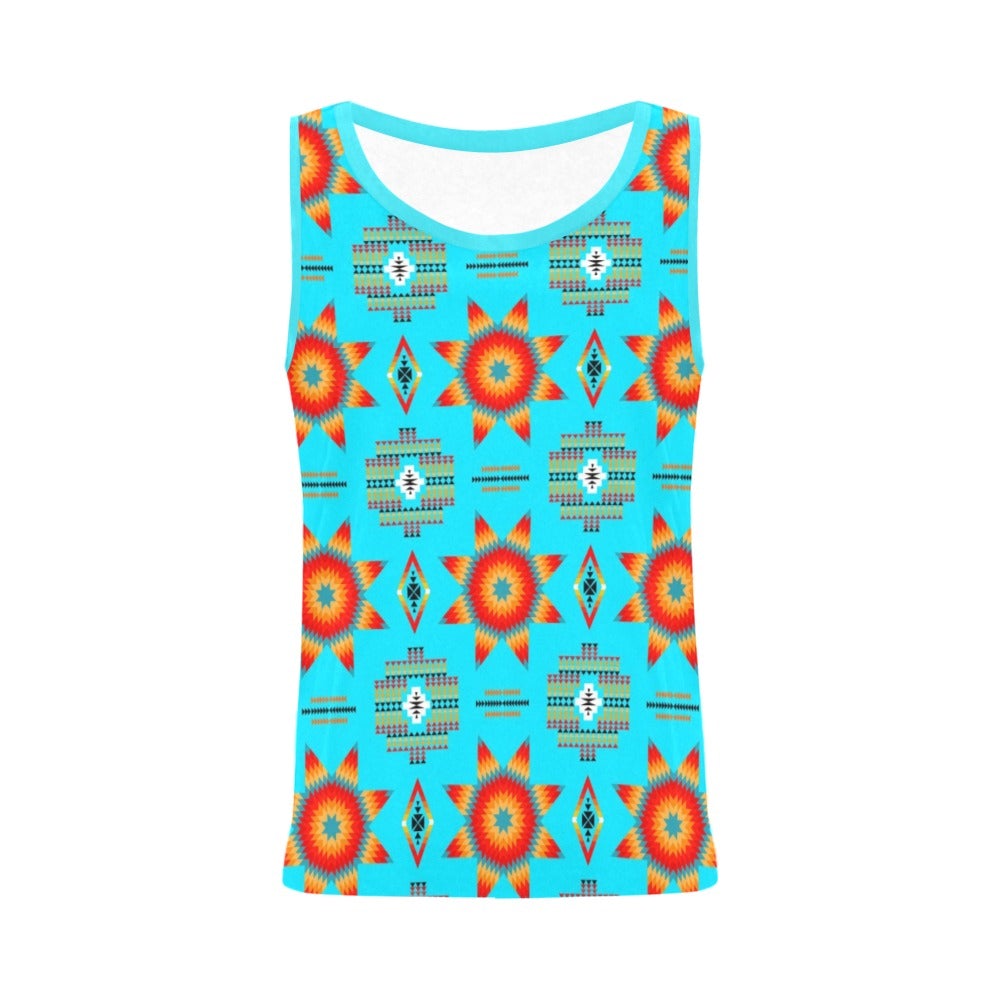 Rising Star Harvest Moon All Over Print Tank Top for Women (Model T43) All Over Print Tank Top for Women (T43) e-joyer