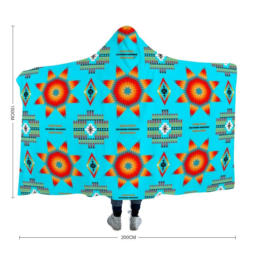 Rising Star Harvest Moon Hooded Blanket 49 Dzine