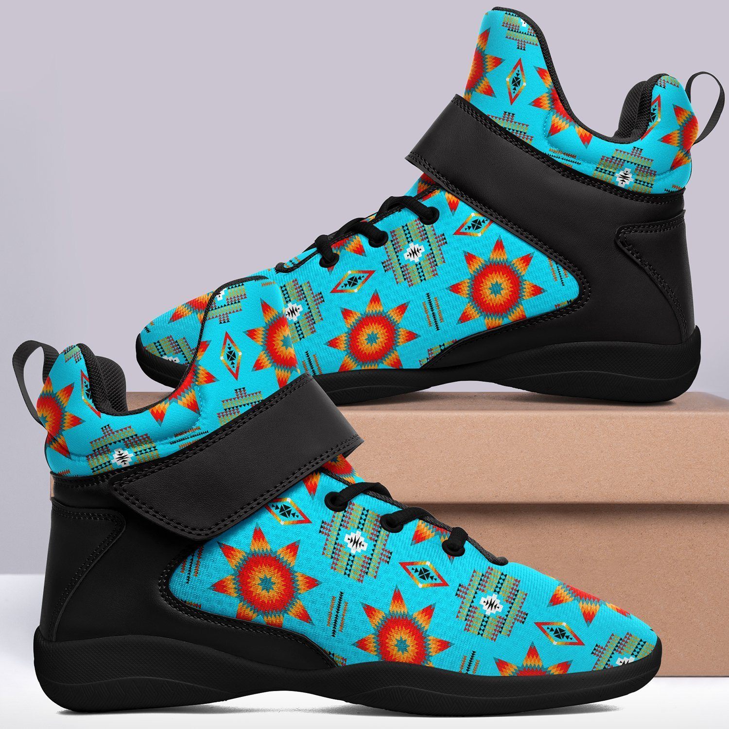 Rising Star Harvest Moon Ipottaa Basketball / Sport High Top Shoes - Black Sole 49 Dzine