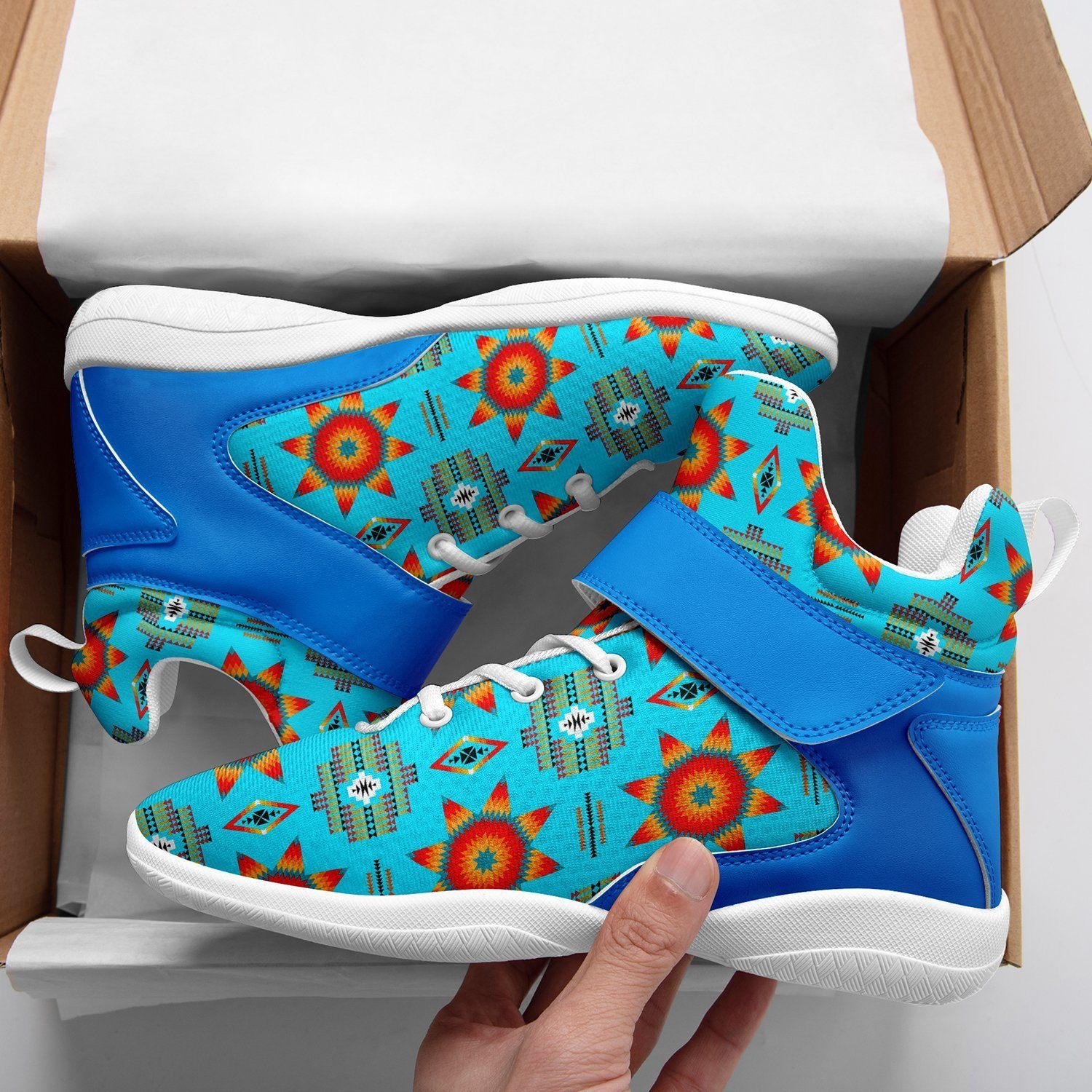 Rising Star Harvest Moon Ipottaa Basketball / Sport High Top Shoes - White Sole 49 Dzine