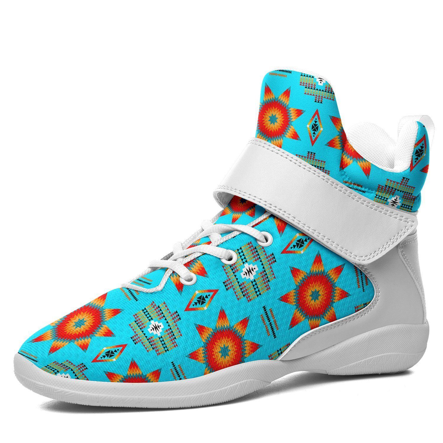 Rising Star Harvest Moon Ipottaa Basketball / Sport High Top Shoes - White Sole 49 Dzine US Men 7 / EUR 40 White Sole with White Strap