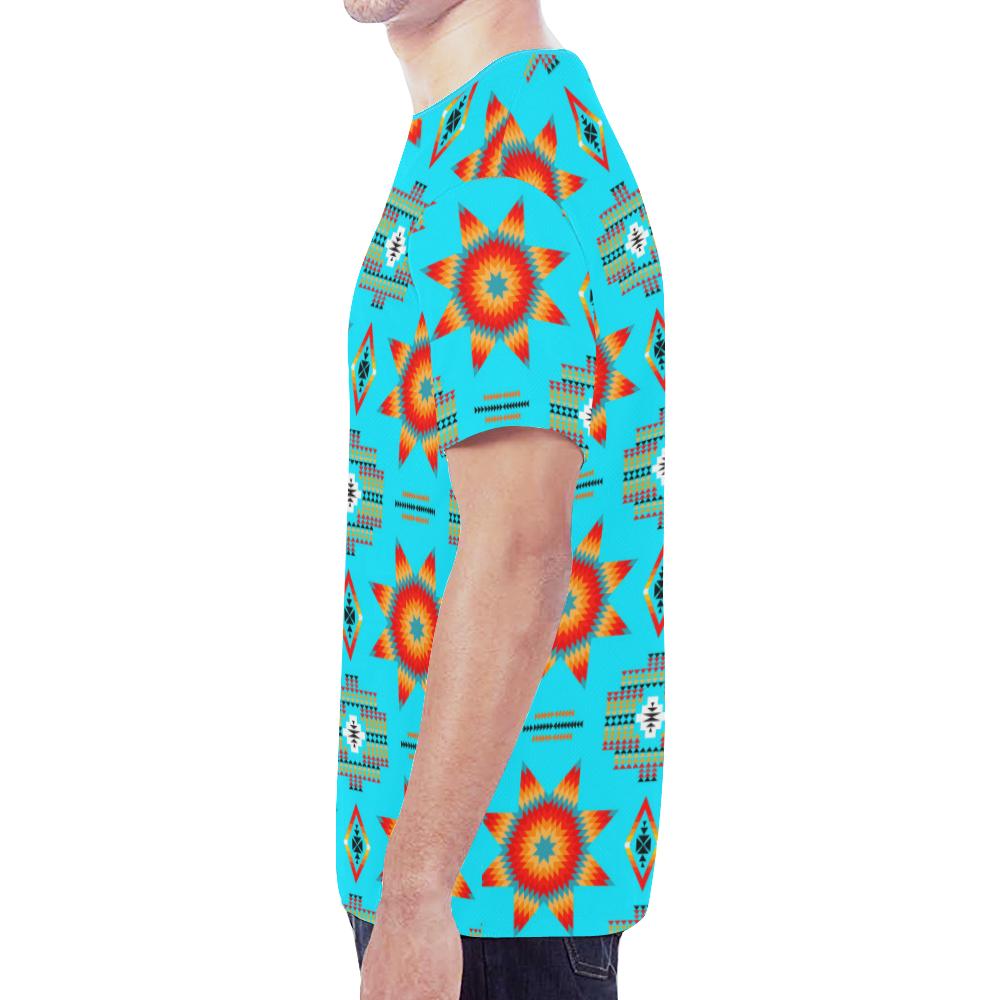 Rising Star Harvest Moon New All Over Print T-shirt for Men/Large Size (Model T45) New All Over Print T-shirt for Men/Large (T45) e-joyer