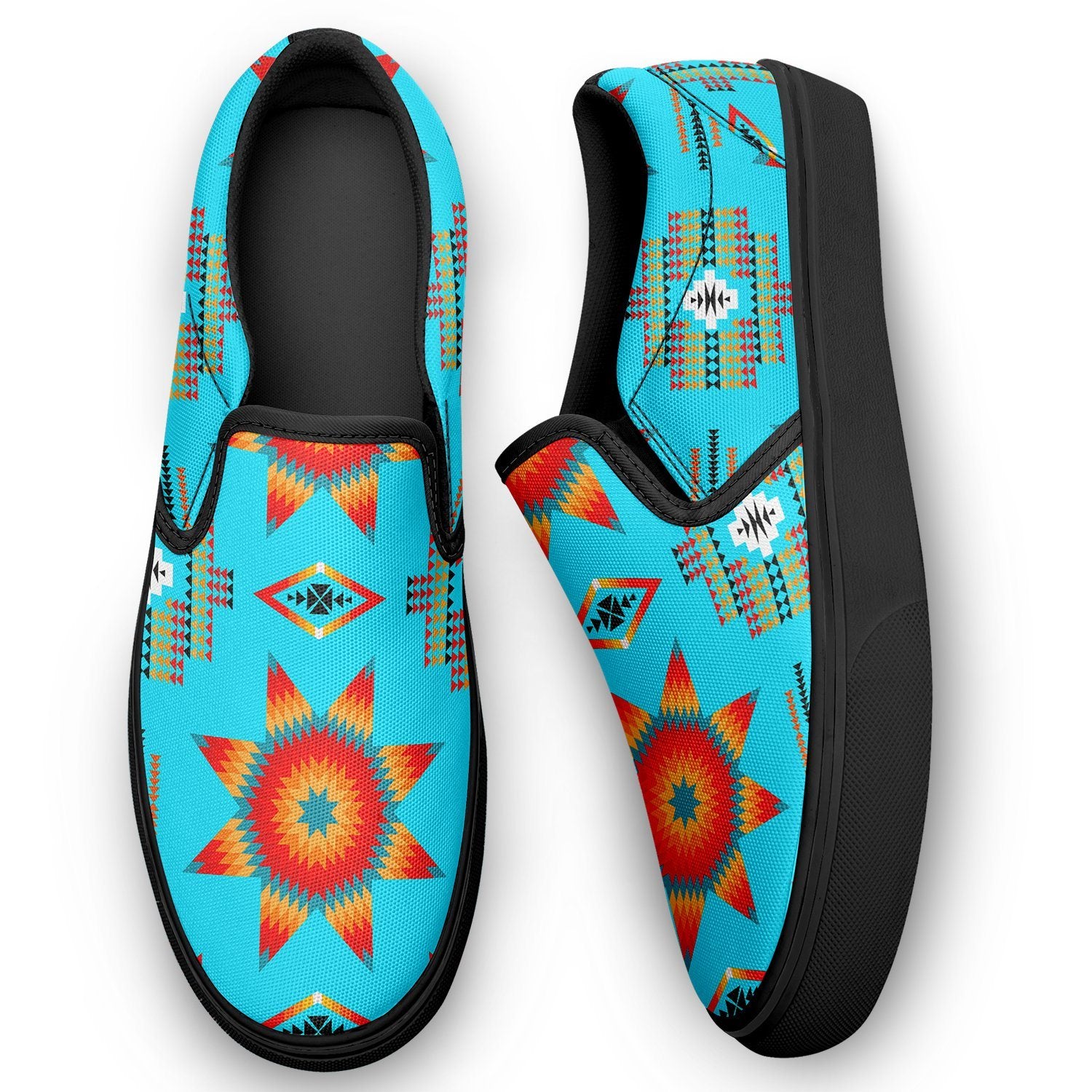 Rising Star Harvest Moon Otoyimm Canvas Slip On Shoes 49 Dzine