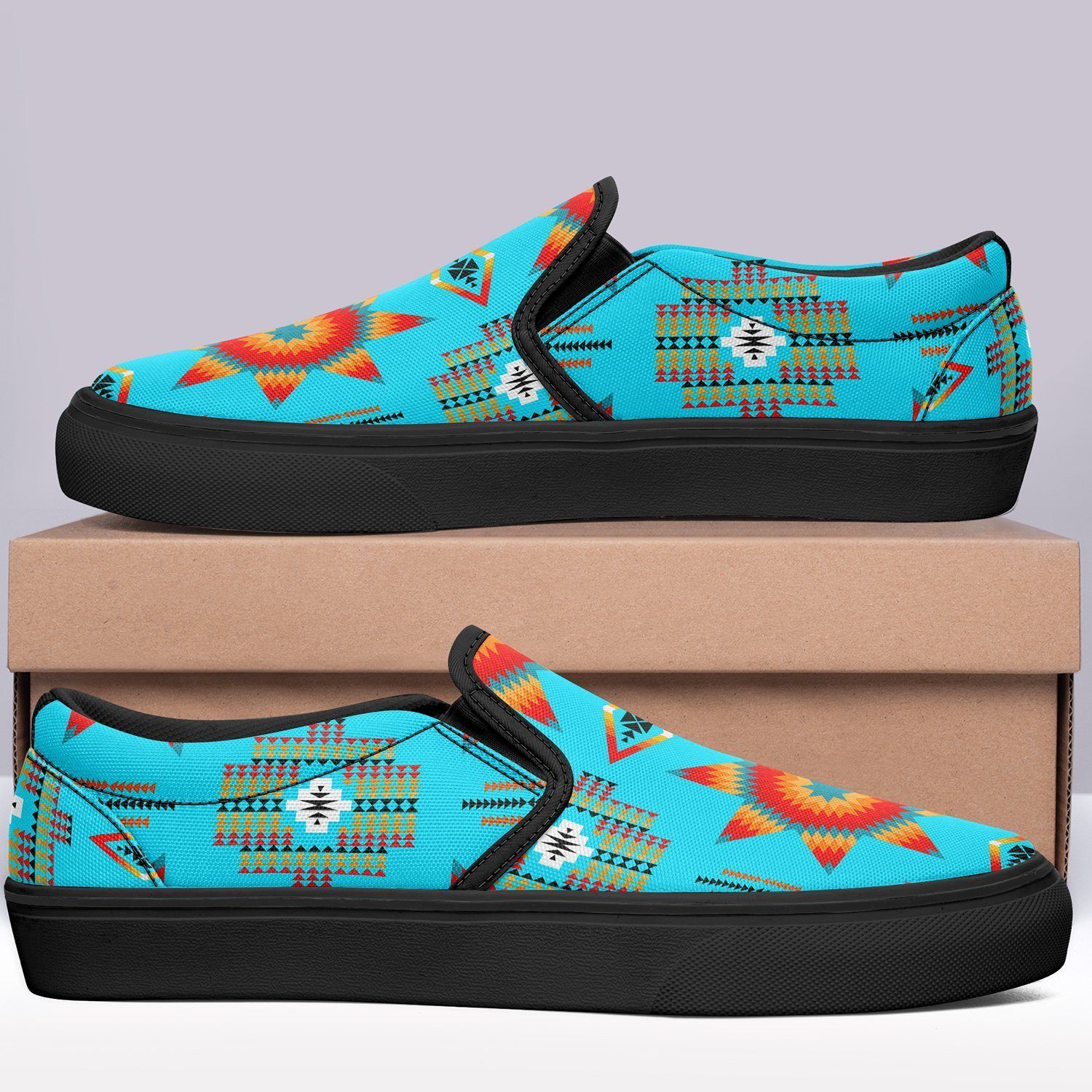 Rising Star Harvest Moon Otoyimm Kid's Canvas Slip On Shoes 49 Dzine