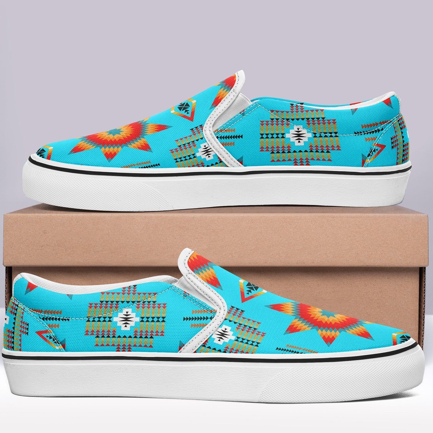 Rising Star Harvest Moon Otoyimm Kid's Canvas Slip On Shoes 49 Dzine