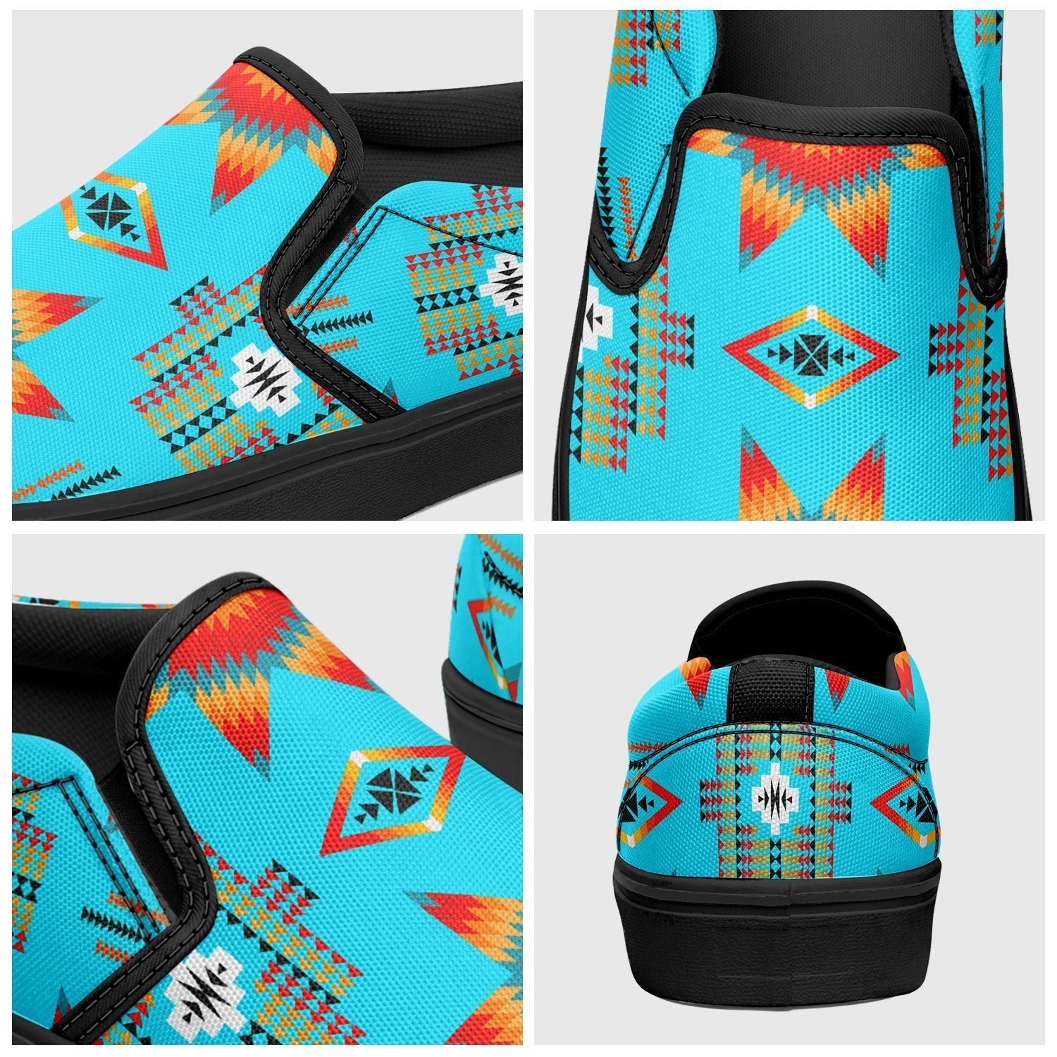 Rising Star Harvest Moon Otoyimm Kid's Canvas Slip On Shoes 49 Dzine