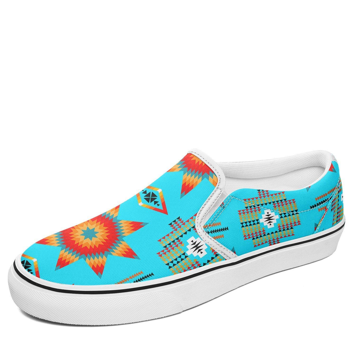 Rising Star Harvest Moon Otoyimm Kid's Canvas Slip On Shoes 49 Dzine US Youth 1 / EUR 32 White Sole