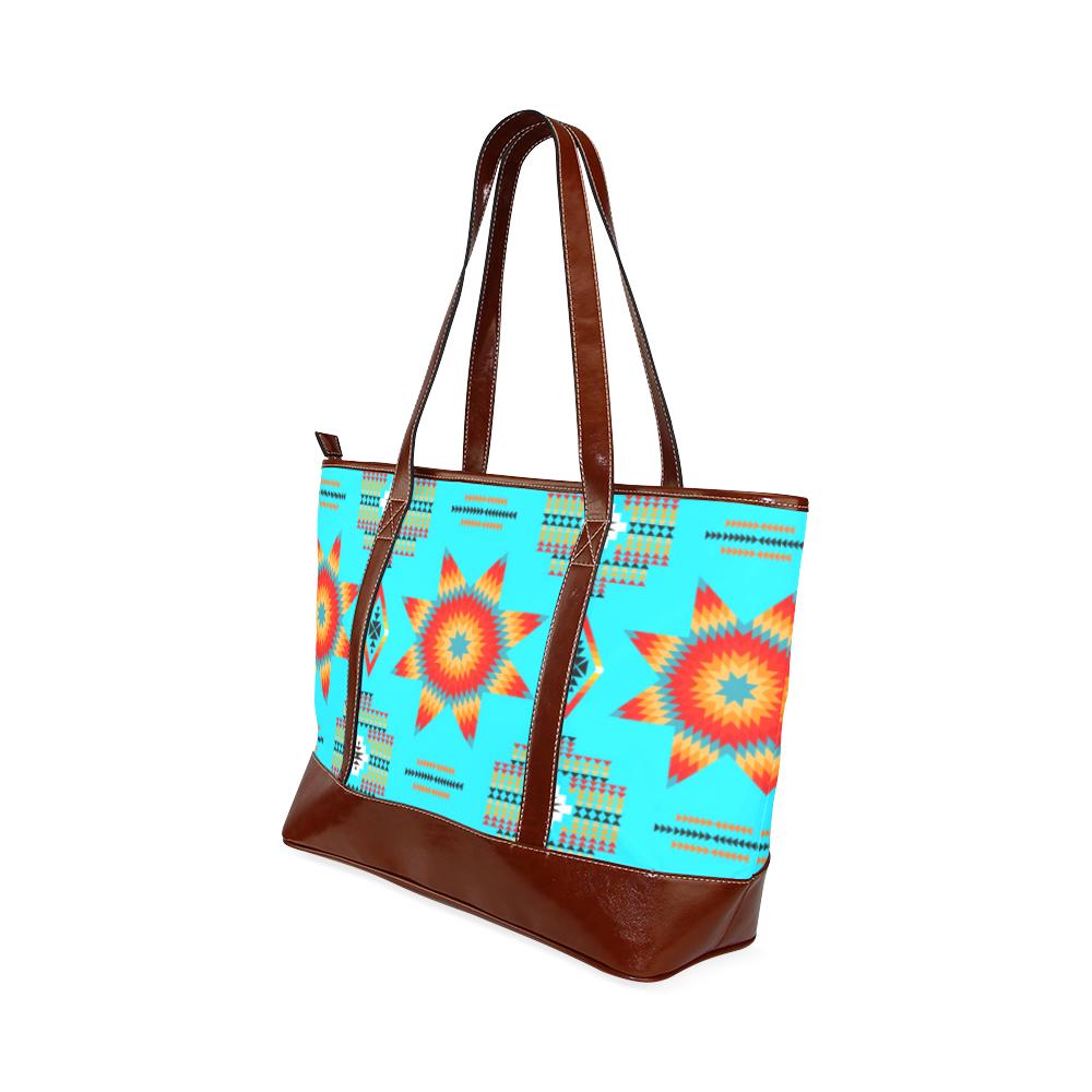 Rising Star Harvest Moon Tote Handbag (Model 1642) Tote Handbags (1642) e-joyer