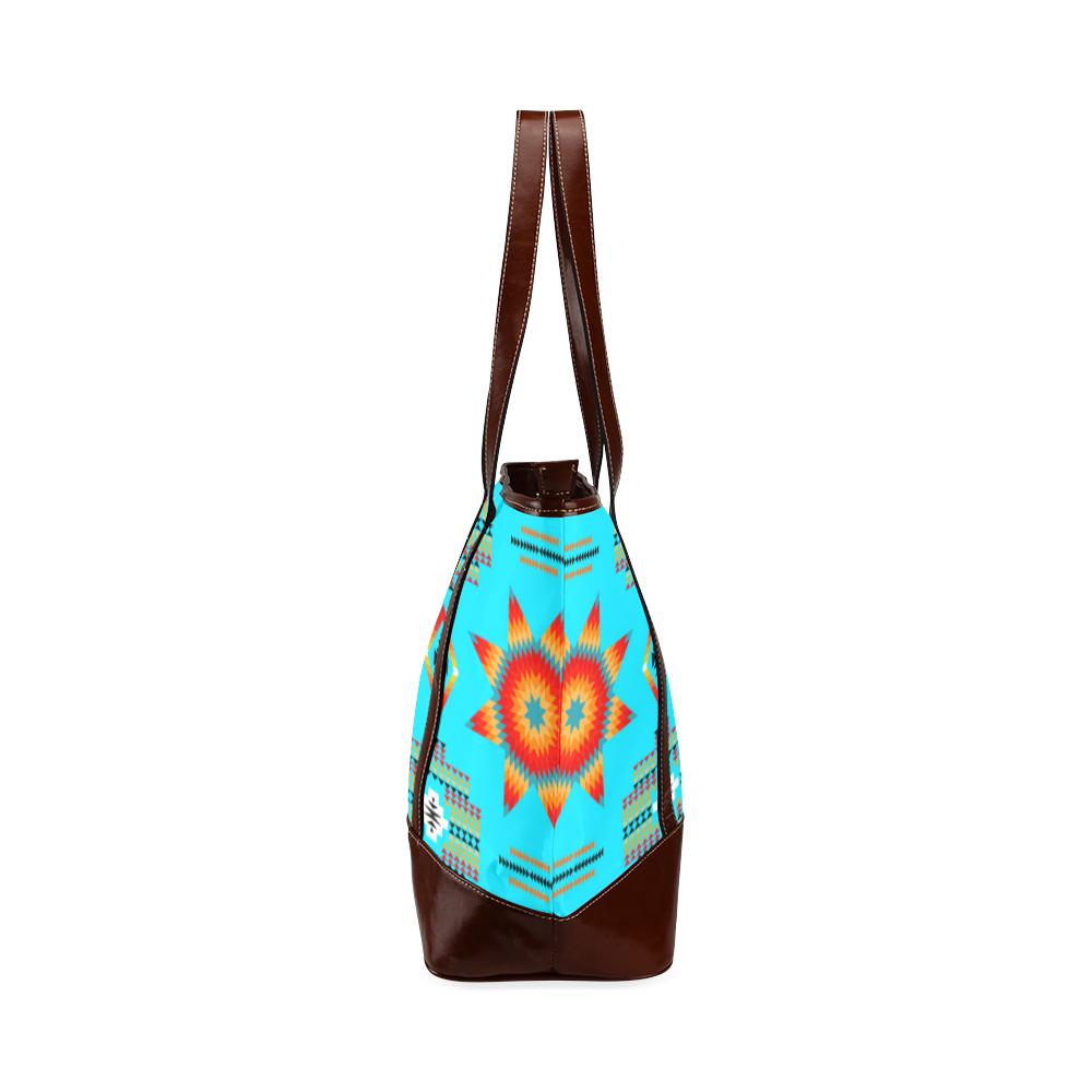 Rising Star Harvest Moon Tote Handbag (Model 1642) Tote Handbags (1642) e-joyer