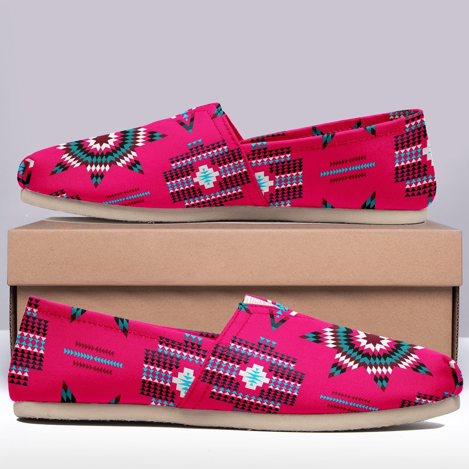 Rising Star Strawberry Moon Casual Unisex Slip On Shoe Herman