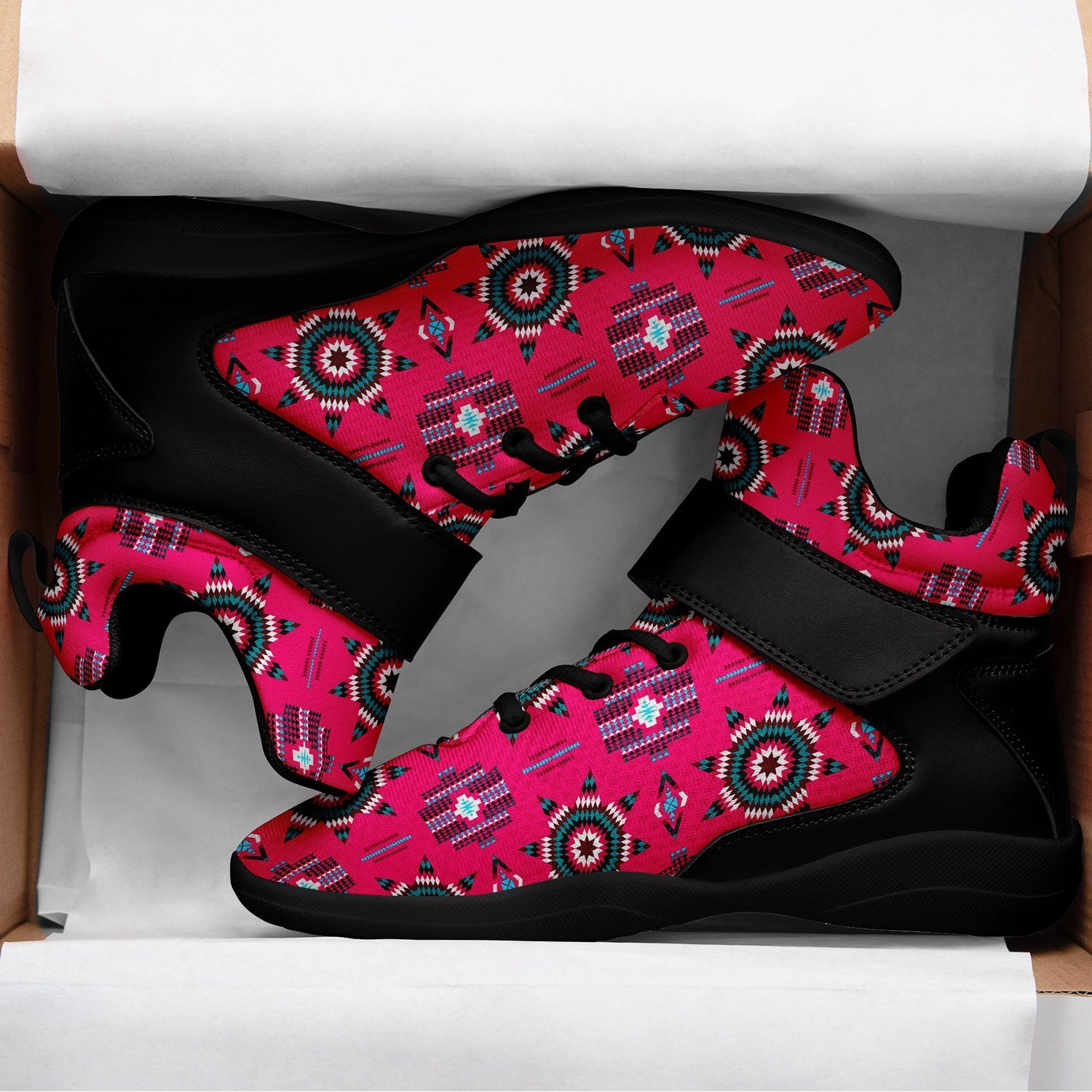 Rising Star Strawberry Moon Ipottaa Basketball / Sport High Top Shoes - Black Sole 49 Dzine