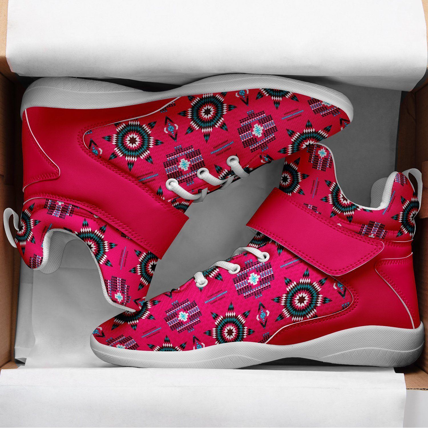 Rising Star Strawberry Moon Ipottaa Basketball / Sport High Top Shoes - White Sole 49 Dzine