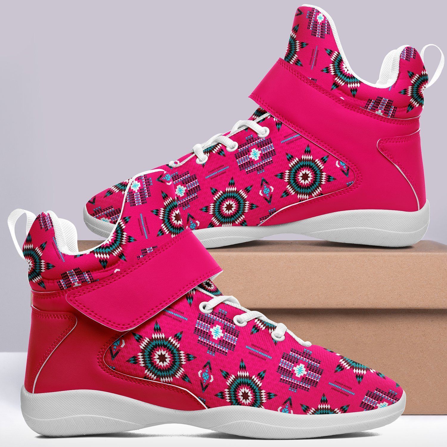 Rising Star Strawberry Moon Ipottaa Basketball / Sport High Top Shoes - White Sole 49 Dzine