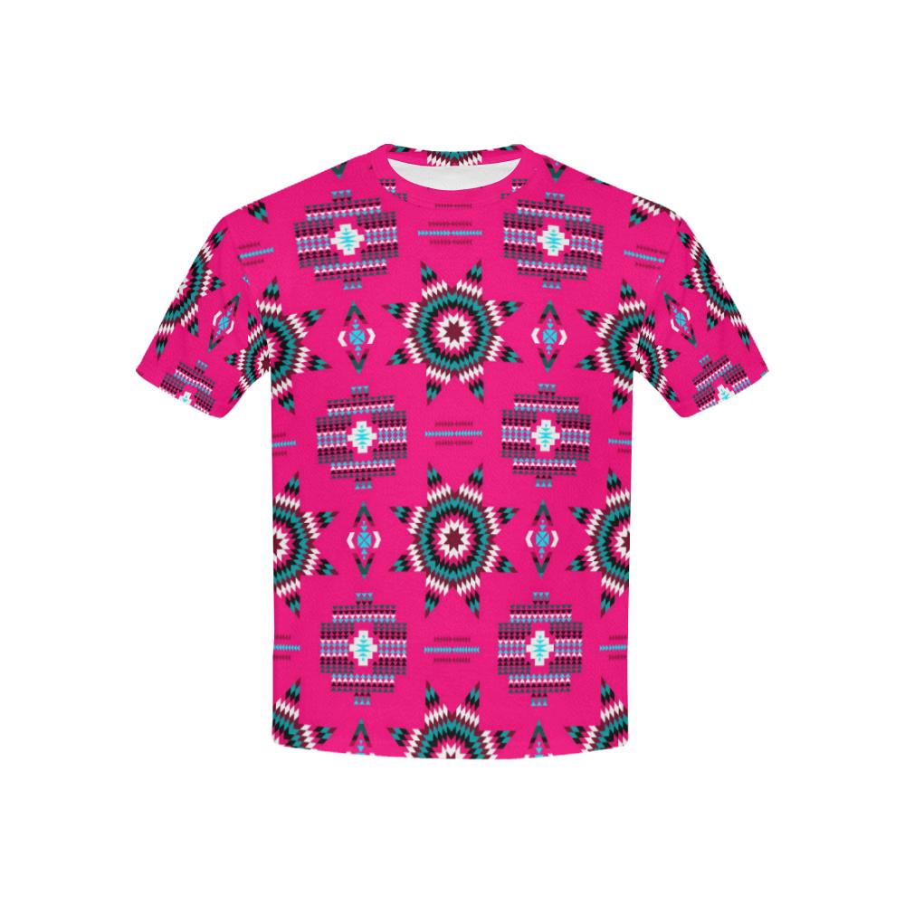 Rising Star Strawberry Moon Kids' All Over Print T-shirt (USA Size) (Model T40) All Over Print T-shirt for Kid (T40) e-joyer
