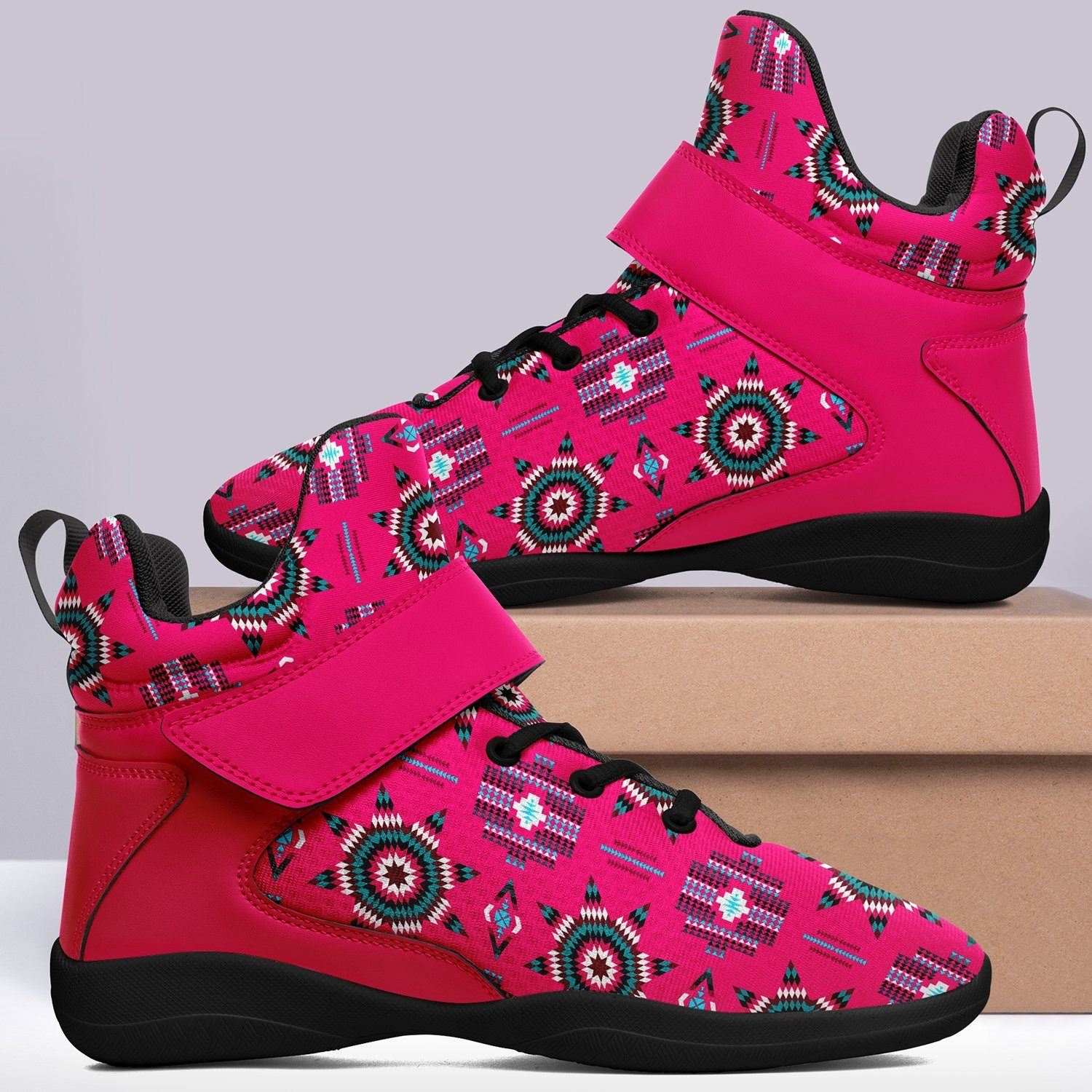 Rising Star Strawberry Moon Kid's Ipottaa Basketball / Sport High Top Shoes 49 Dzine