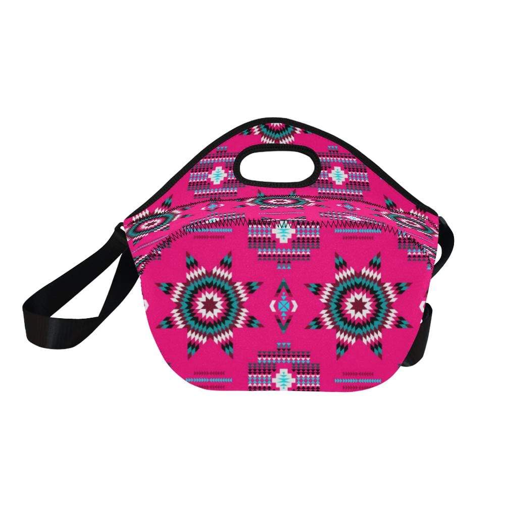 Rising Star Strawberry Moon Neoprene Lunch Bag/Large (Model 1669) Neoprene Lunch Bag/Large (1669) e-joyer