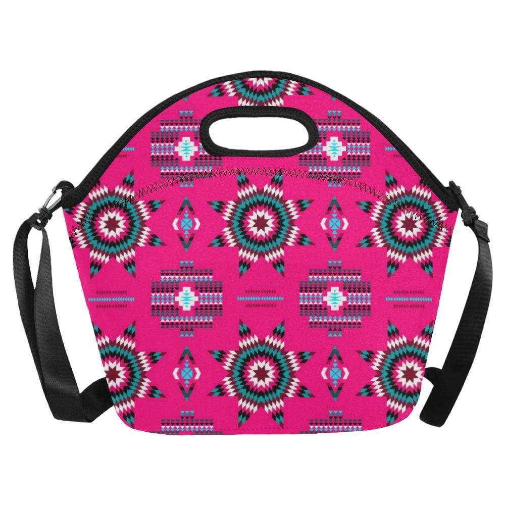 Rising Star Strawberry Moon Neoprene Lunch Bag/Large (Model 1669) Neoprene Lunch Bag/Large (1669) e-joyer