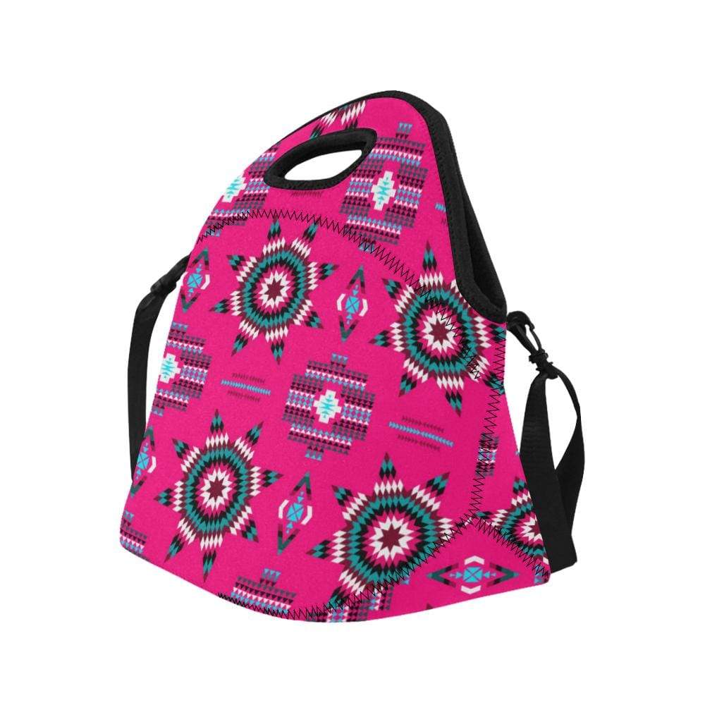 Rising Star Strawberry Moon Neoprene Lunch Bag/Large (Model 1669) Neoprene Lunch Bag/Large (1669) e-joyer