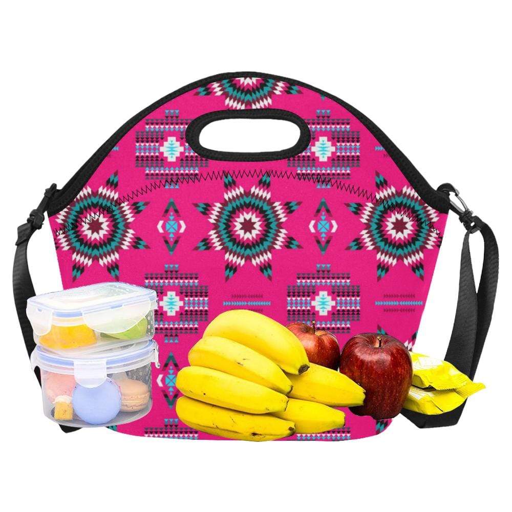 Rising Star Strawberry Moon Neoprene Lunch Bag/Large (Model 1669) Neoprene Lunch Bag/Large (1669) e-joyer