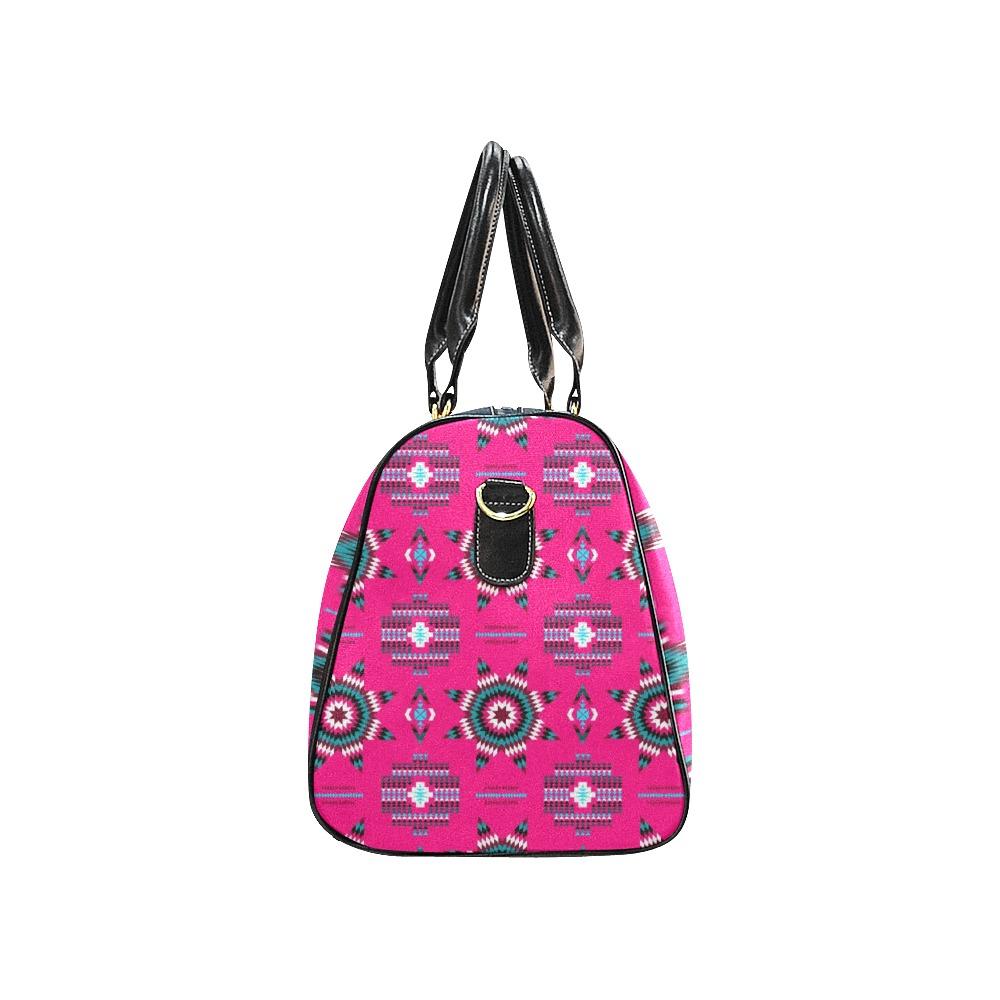 Rising Star Strawberry Moon New Waterproof Travel Bag/Small (Model 1639) bag e-joyer