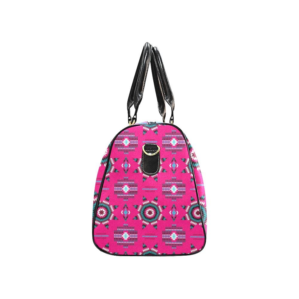 Rising Star Strawberry Moon New Waterproof Travel Bag/Small (Model 1639) bag e-joyer
