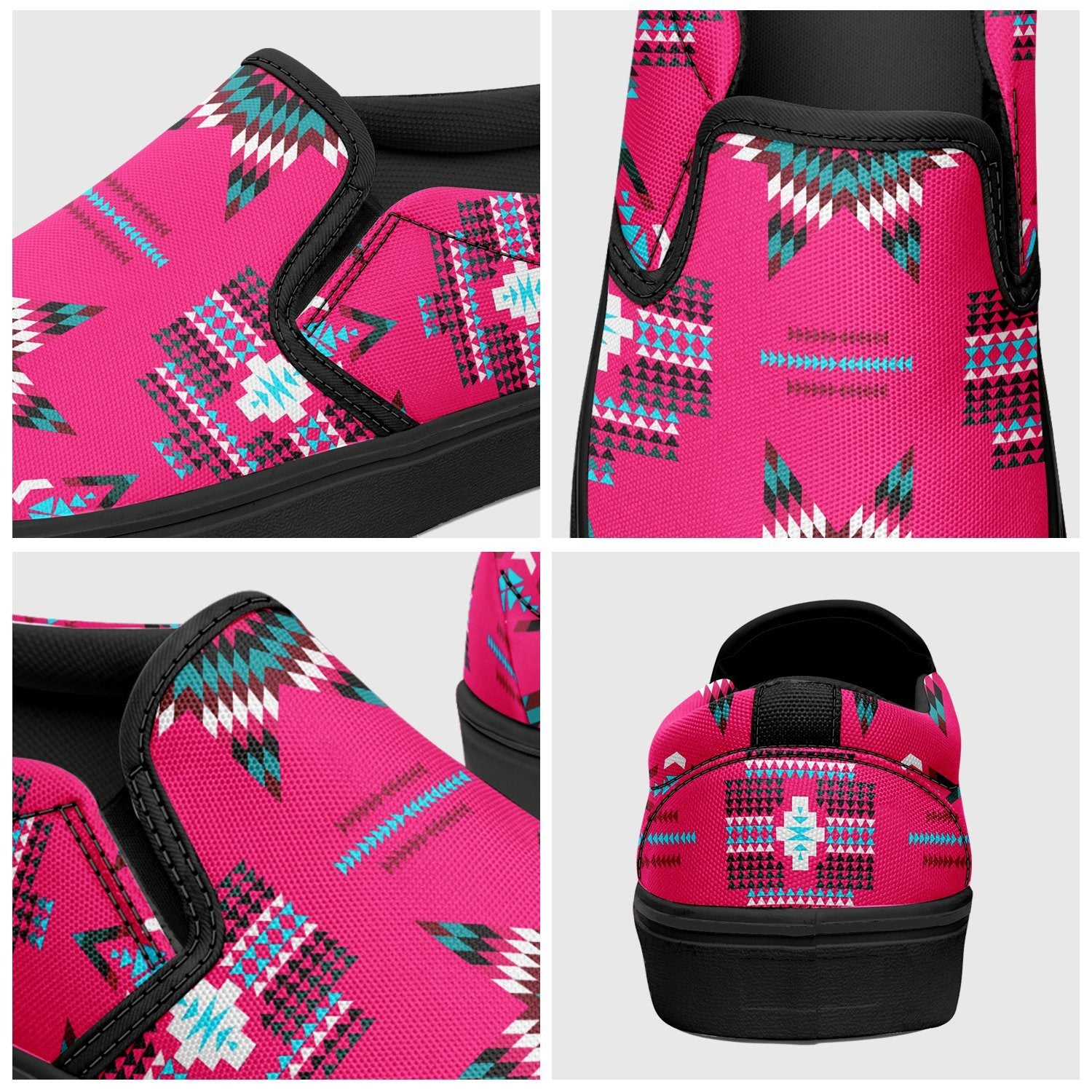 Rising Star Strawberry Moon Otoyimm Canvas Slip On Shoes 49 Dzine