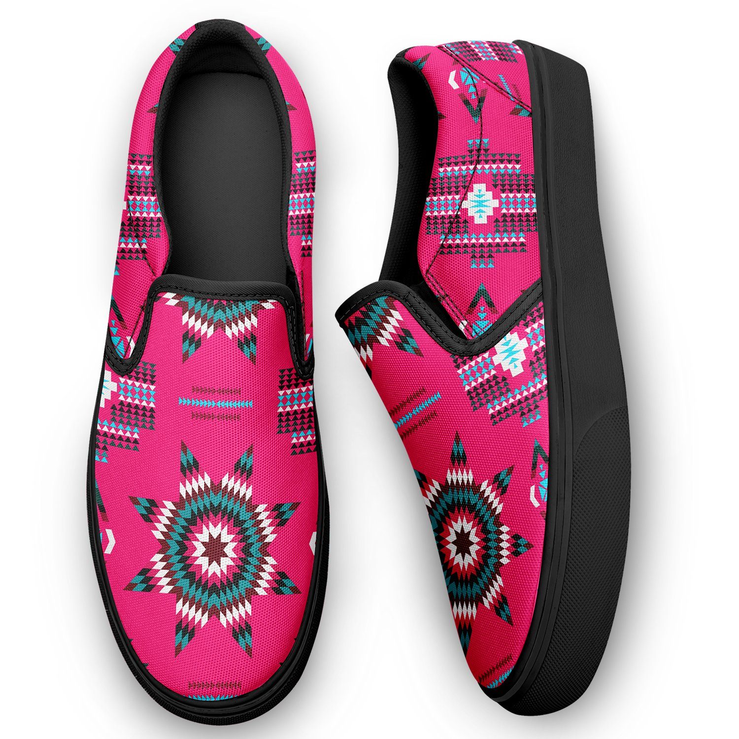 Rising Star Strawberry Moon Otoyimm Canvas Slip On Shoes 49 Dzine