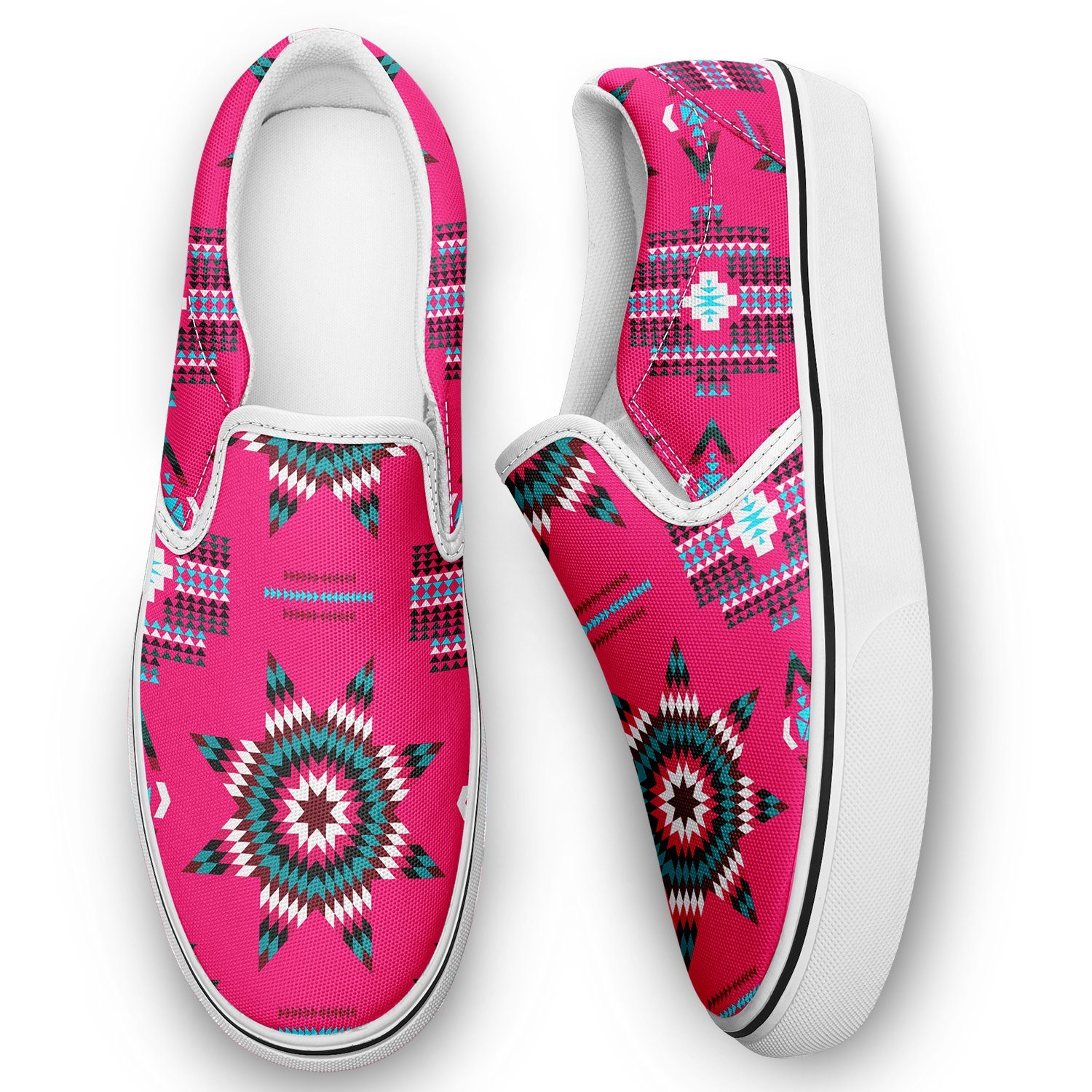 Rising Star Strawberry Moon Otoyimm Canvas Slip On Shoes 49 Dzine