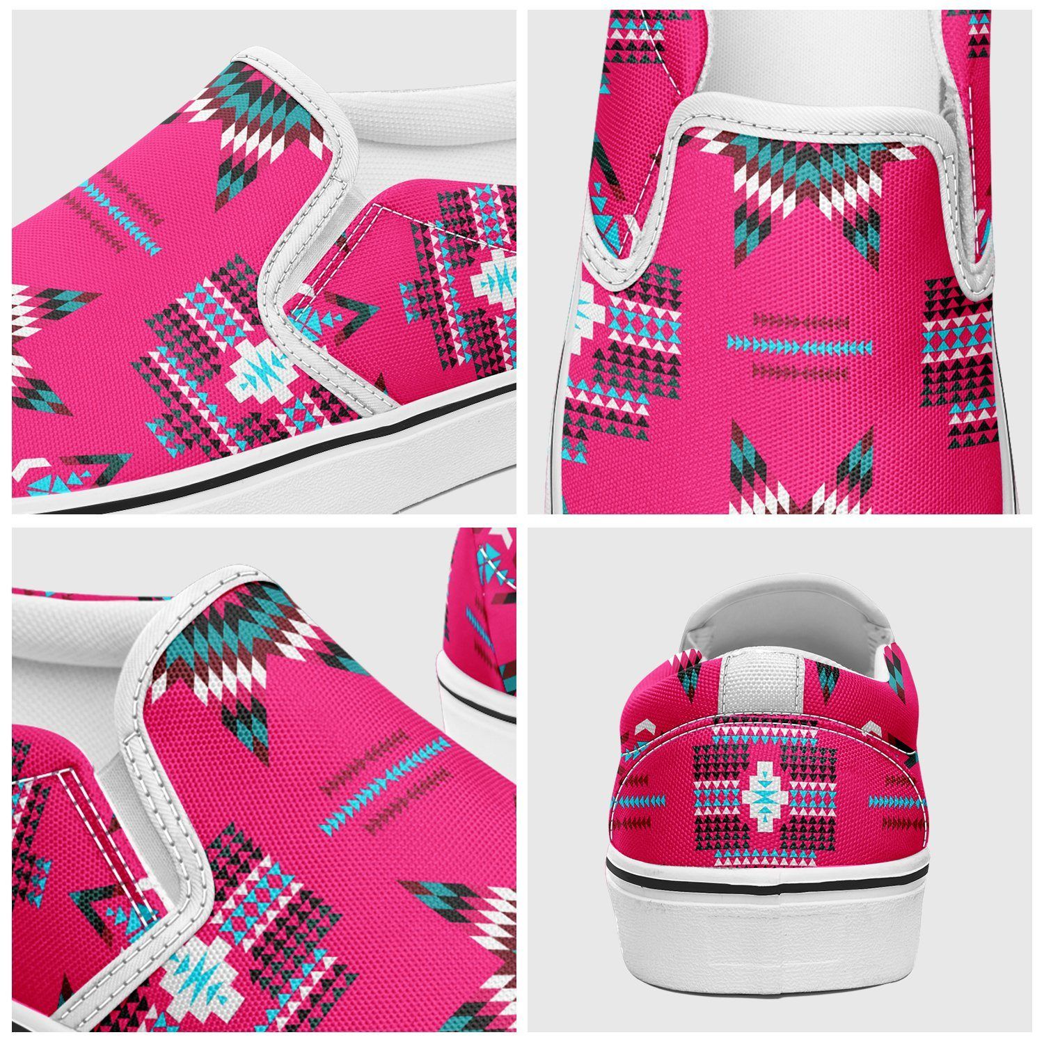 Rising Star Strawberry Moon Otoyimm Kid's Canvas Slip On Shoes 49 Dzine