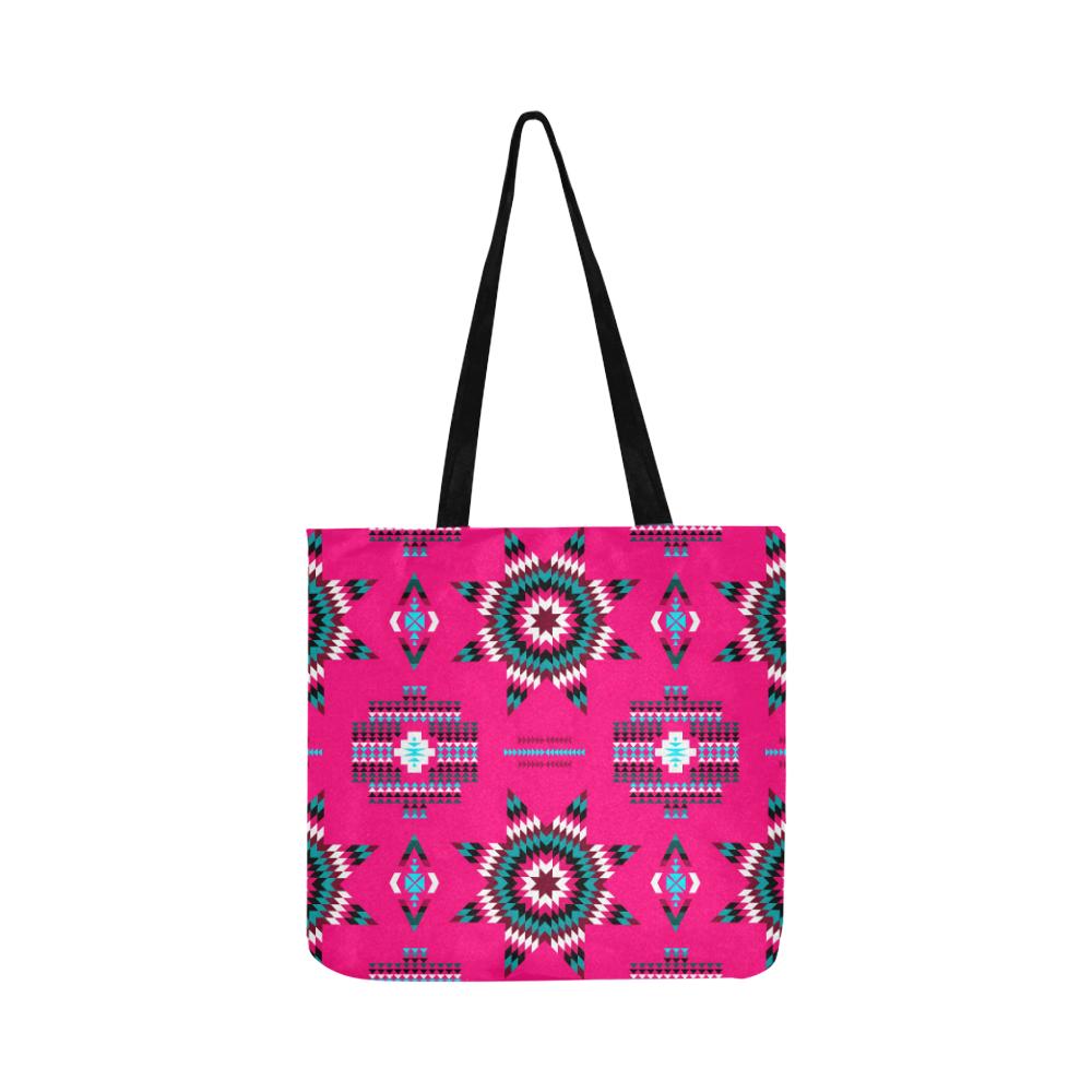 Rising Star Strawberry Moon Reusable Shopping Bag Model 1660 (Two sides) Shopping Tote Bag (1660) e-joyer