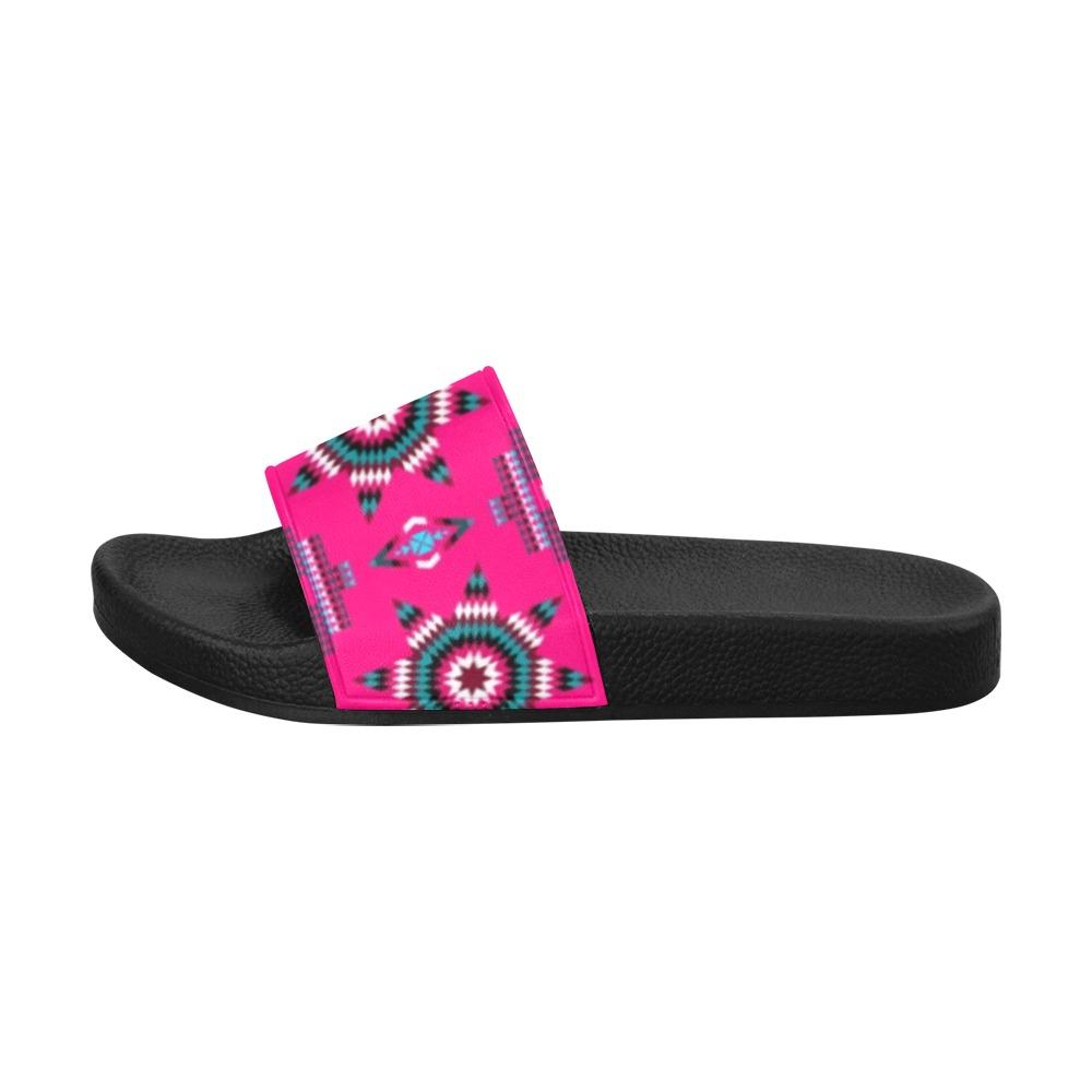 Rising Star Strawberry Moon Women's Slide Sandals (Model 057) Women's Slide Sandals (057) e-joyer