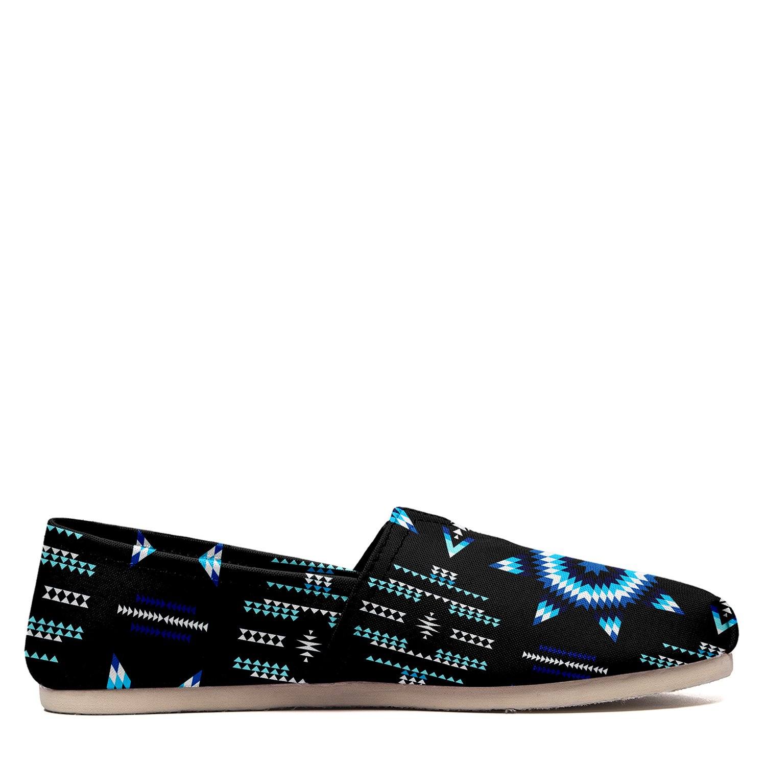 Rising Star Wolf Moon Casual Unisex Slip On Shoe Herman